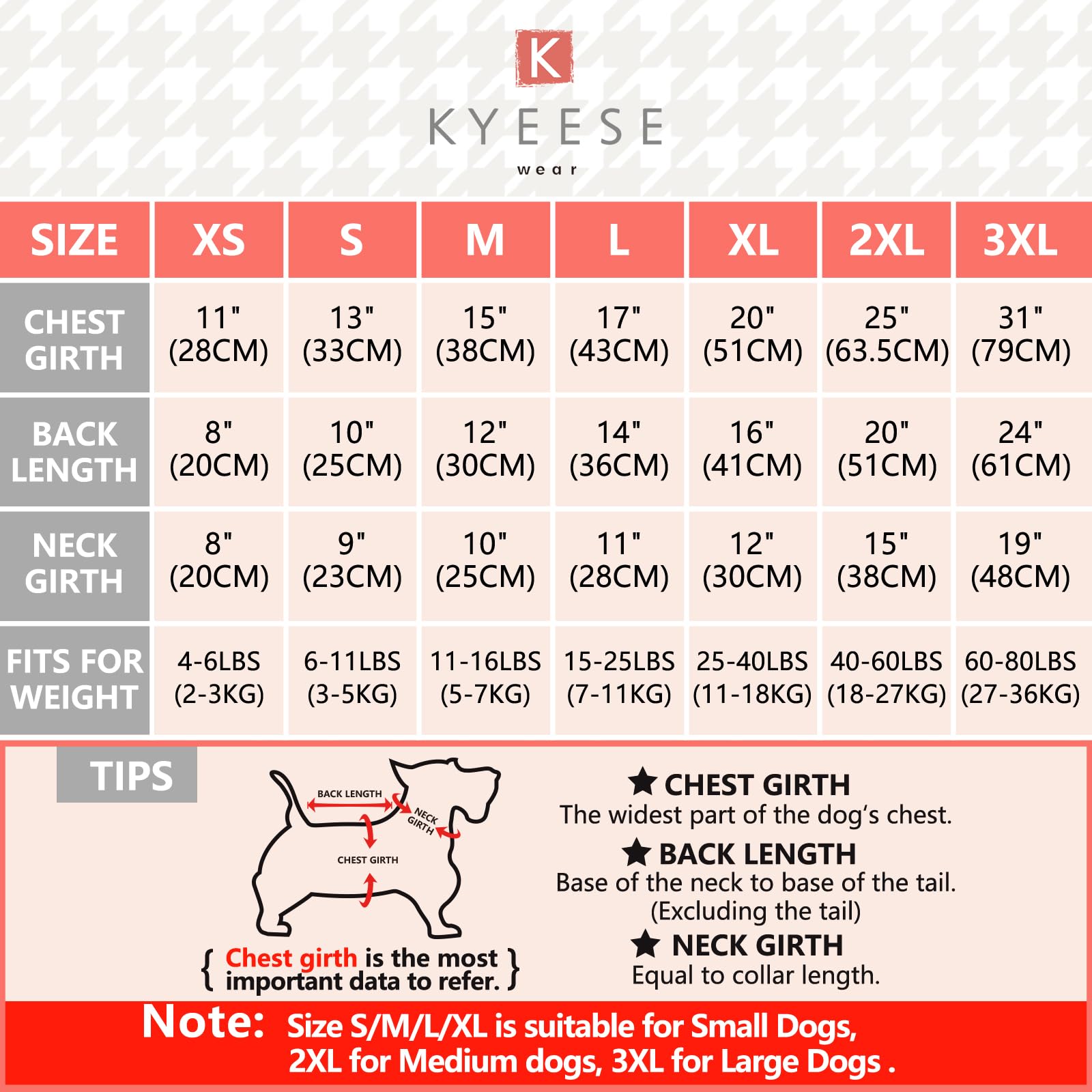 Kyeese Dog Pajamas For Small Dogs Plaid For Small Dogs Red Buffalo Check Dog Pajamas Onesie