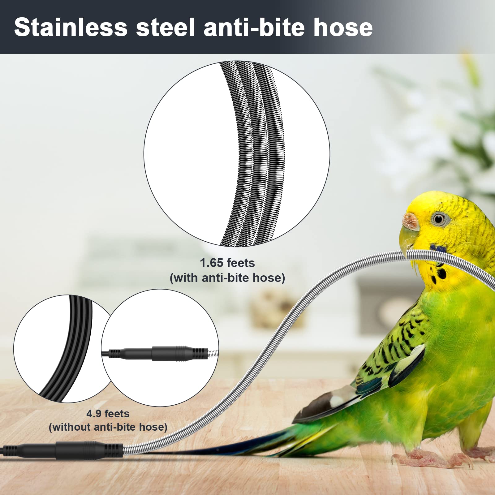 Fenocran Indoor Bird Heater Pad  USB Bird Warmer Heater  Bird Heater for Parakeets 4.5 X 7-New