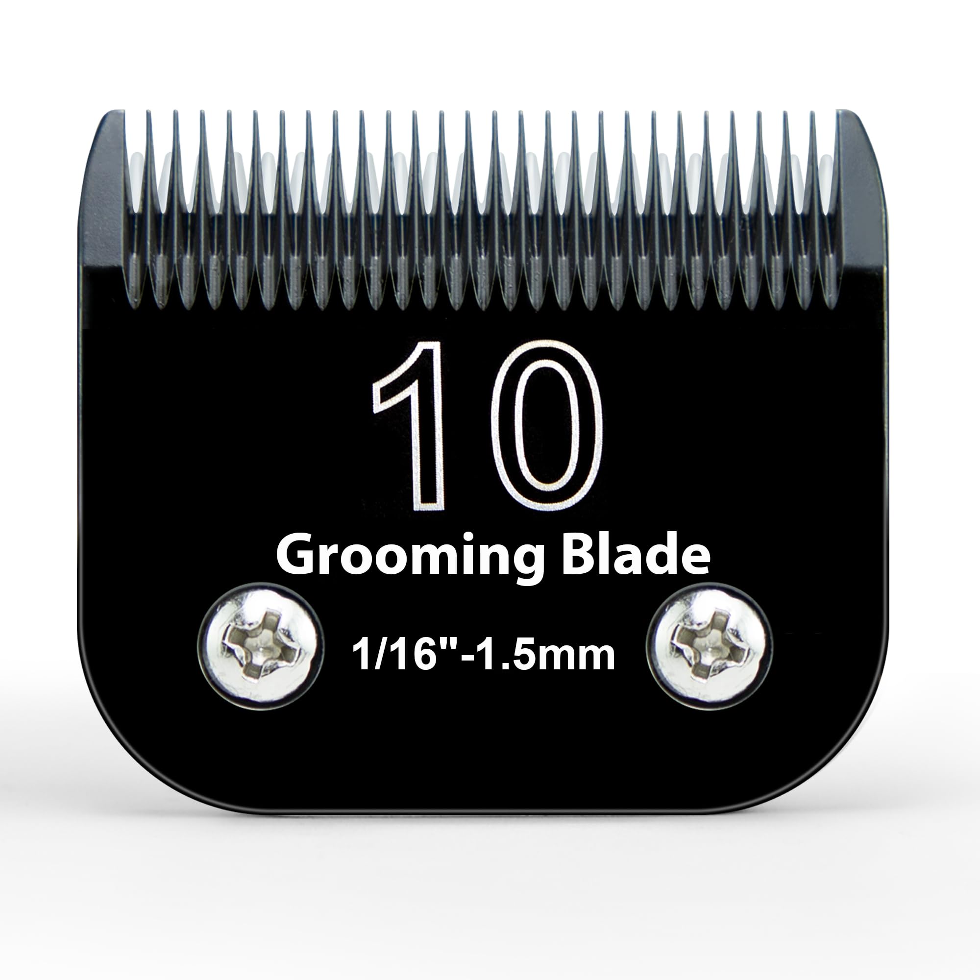 Ownlifeyf 10# Dog Grooming Clipper Replacement Blades, Detachable Blade Compatible With Andis/Wahl/Oster Pet Clippers,10 Blade 1
