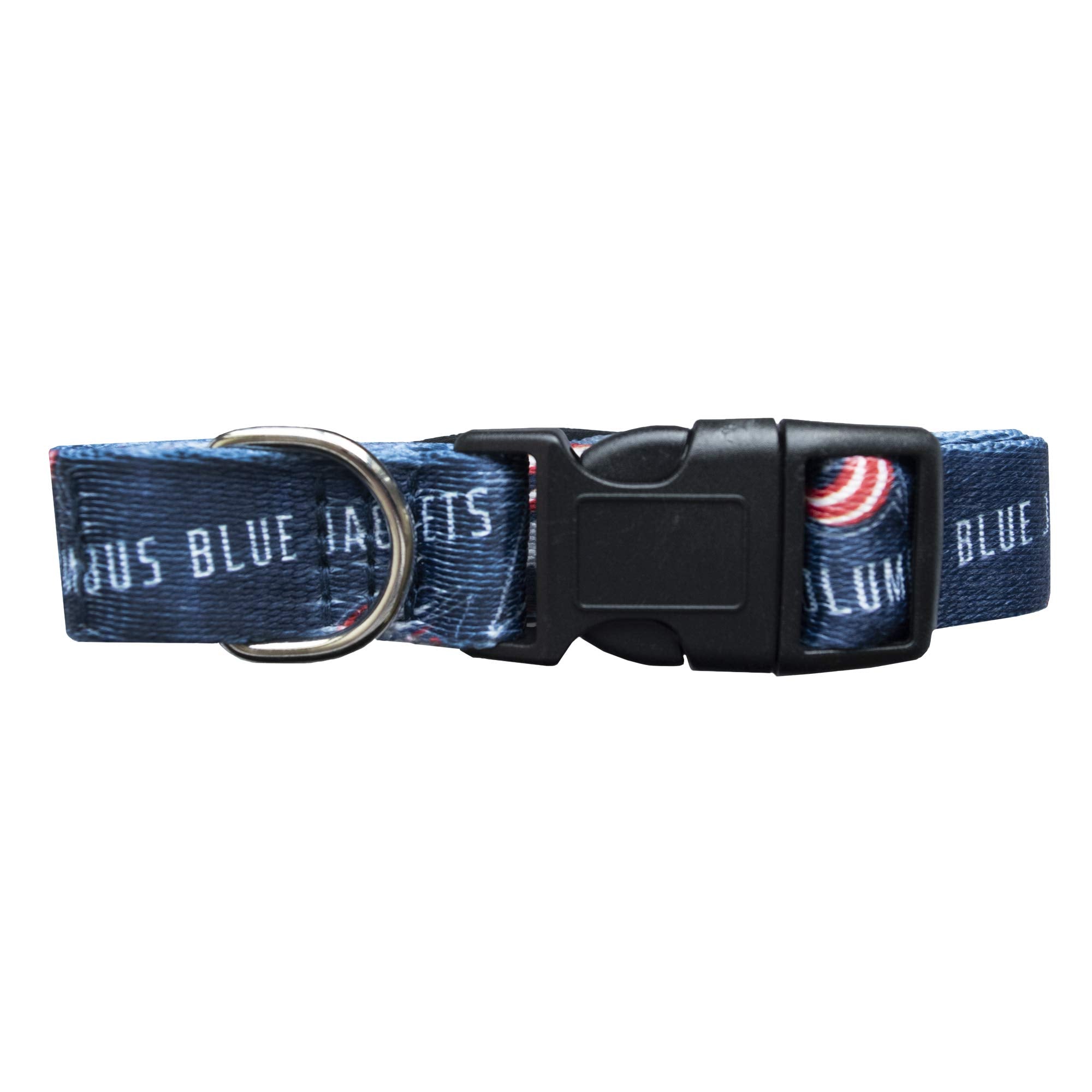 Littlearth Unisex-Adult Nhl Columbus Blue Jackets Pet Collar, Team Color, Small