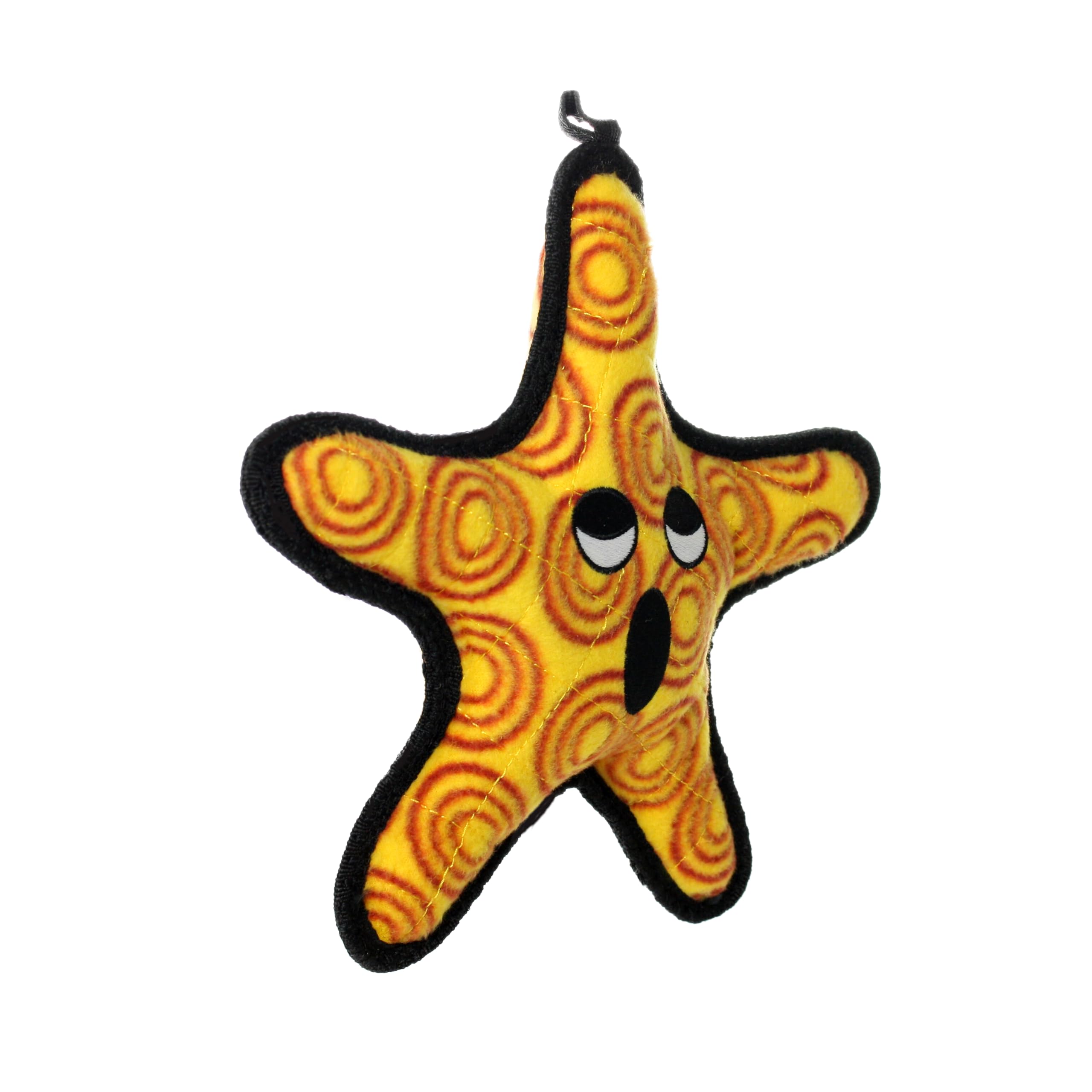 Tuffy - World'S Tuffest Soft Dog Toy - Ocean Starfish - Squeakers - Multiple Layers. Made Durable, Strong & Tough. Interactive Play (Tug, Toss & Fetch). Machine Washable & Floats