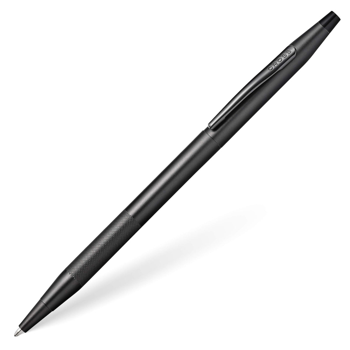 Cross Classic Century Refillable Ballpoint Pen, Medium Ballpen, Includes Premium Gift Box - Black Micro-Knurl