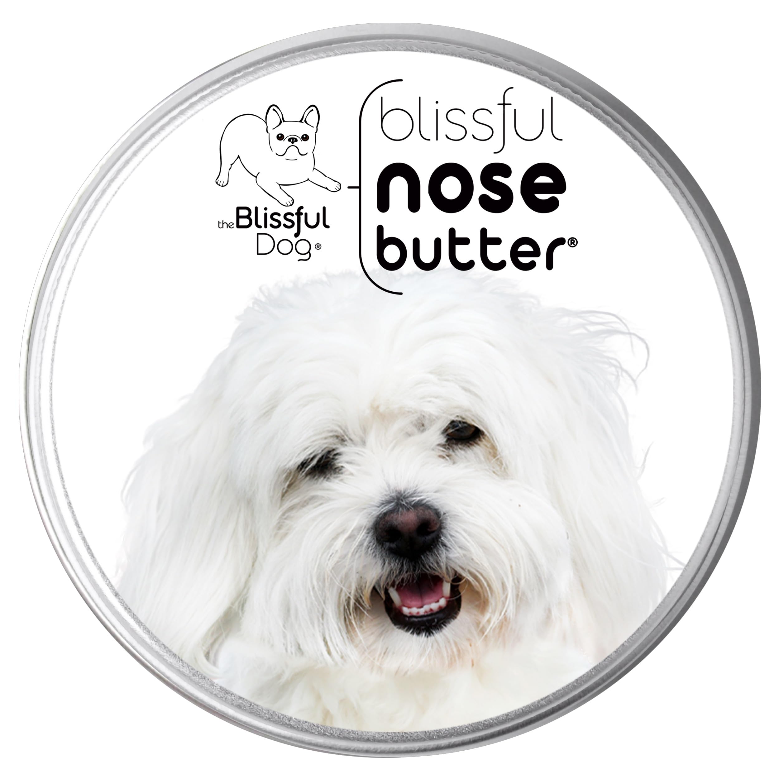 The Blissful Dog Coton De Tulear Unscented Nose Butter, 8-Ounce