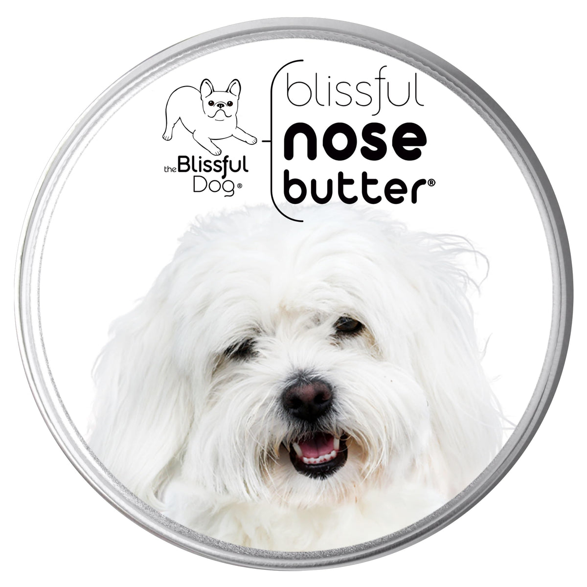 The Blissful Dog Coton De Tulear Unscented Nose Butter, 1-Ounce