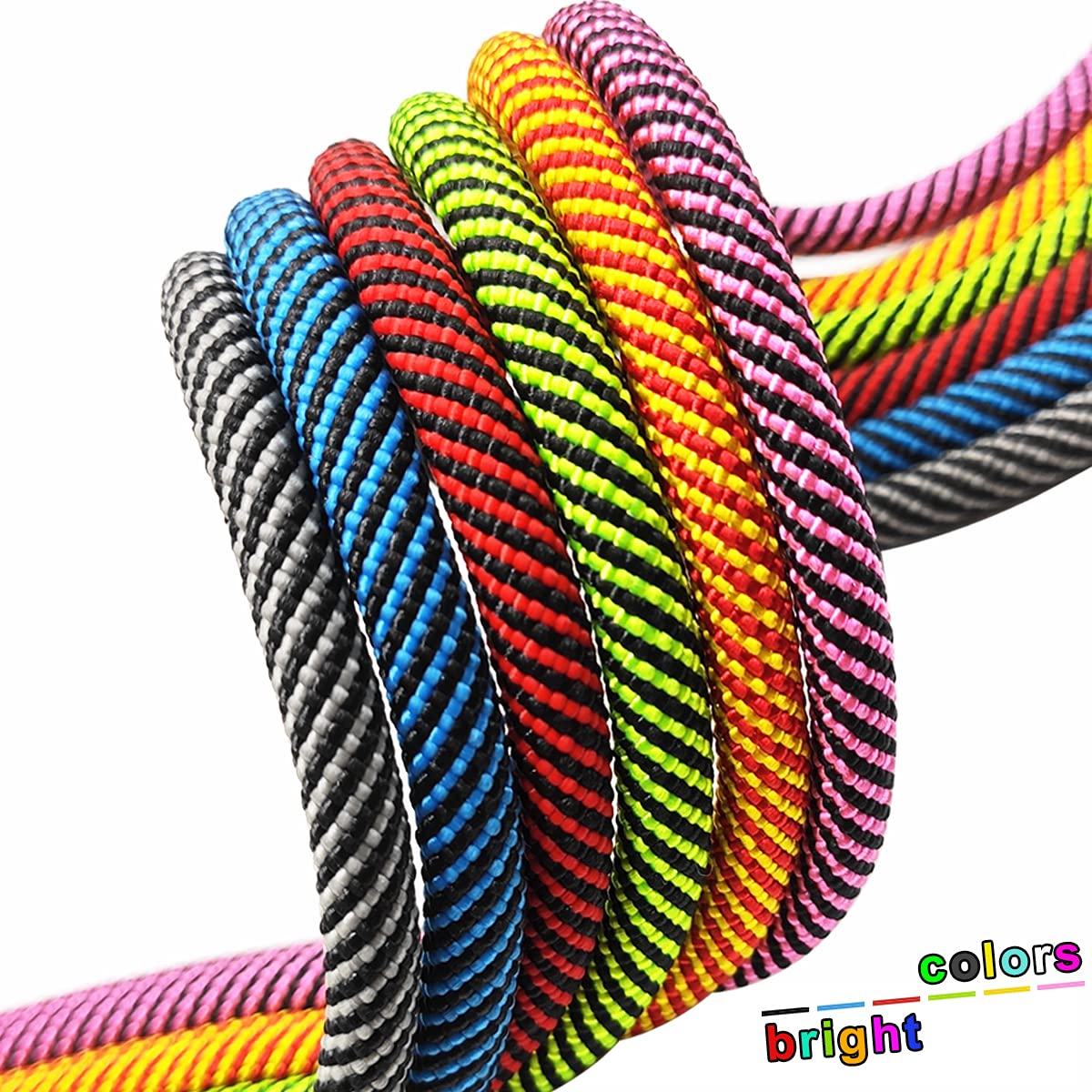 Sepxufore 8Ft Slip Lead Dog Leash, 1/3    Strong Rope Dog Leash, Adjustable No- Pull Small Dog Leash For Puppy, Small And Medium