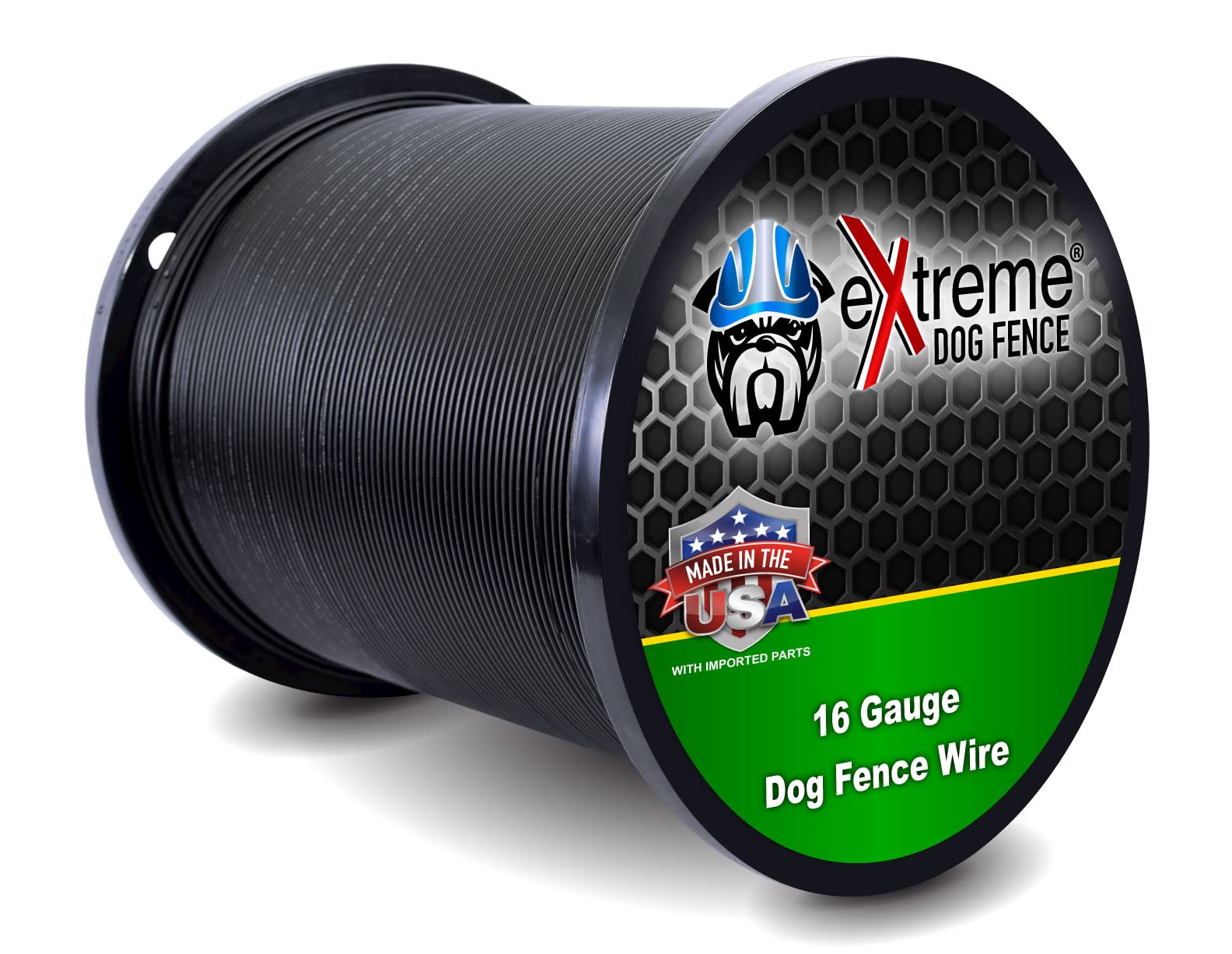 Universally Compatible Underground Fence Cable - 1000 Feet Of 16 Gauge Wire For All Models Of In-Ground Electric Dog Fence Syste