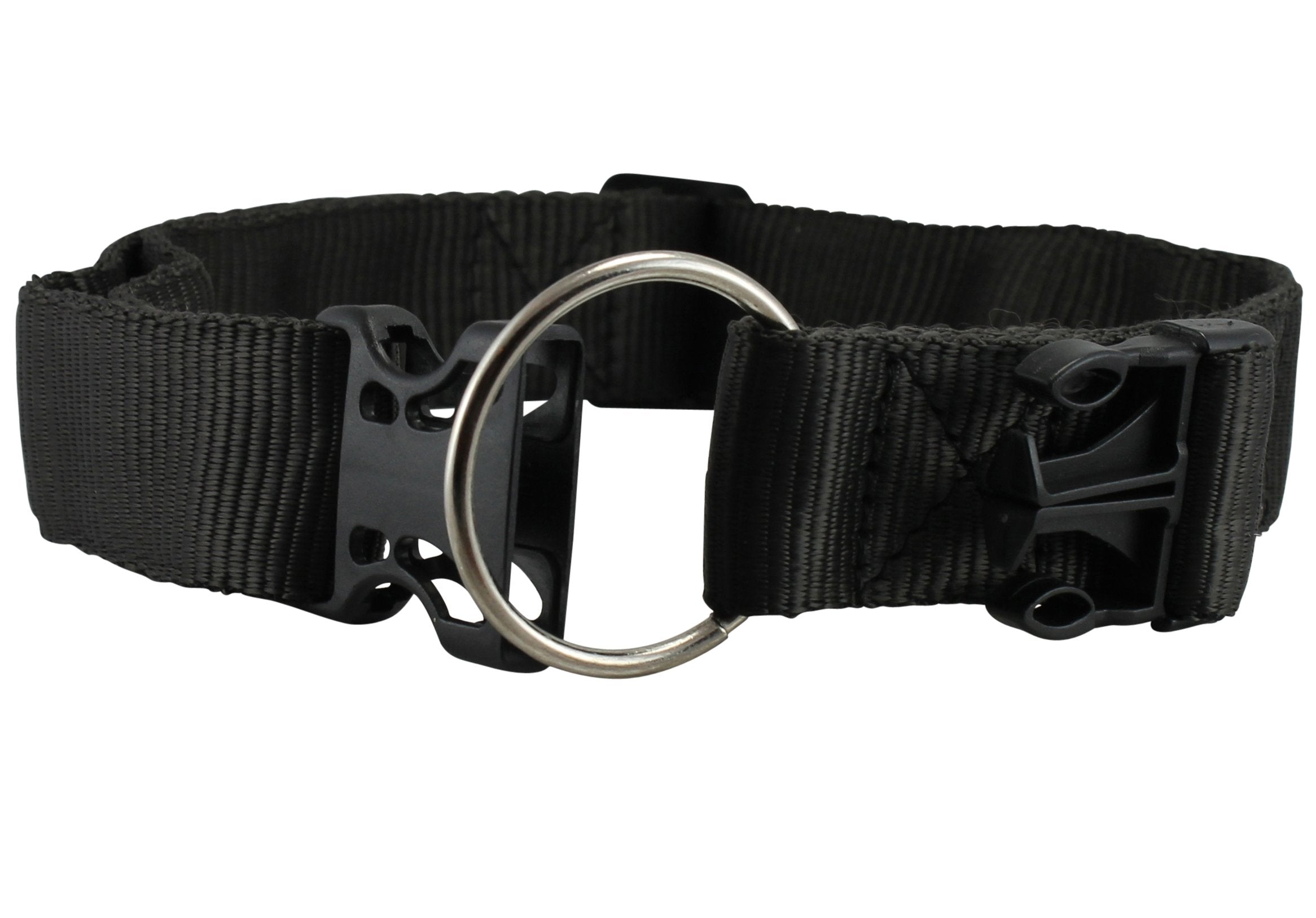 Heavy Duty Adjustable Nylon Dog Collar 1.5' Wide. Fits 17'-27.5' Neck Xlarge, Cane Corso, Mastiff,