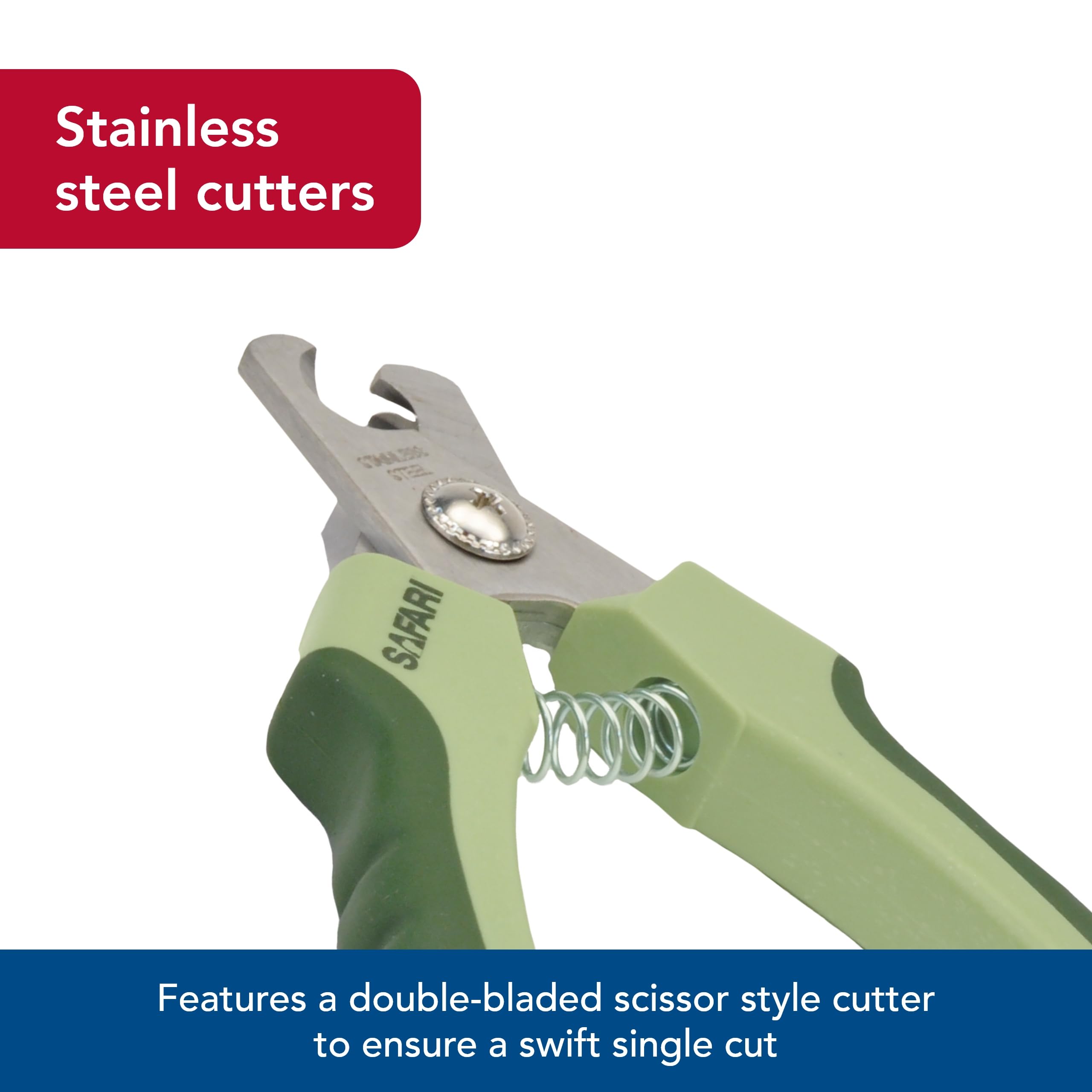 Safari Professional Stainless Steel Nail Clipper for Dogs
