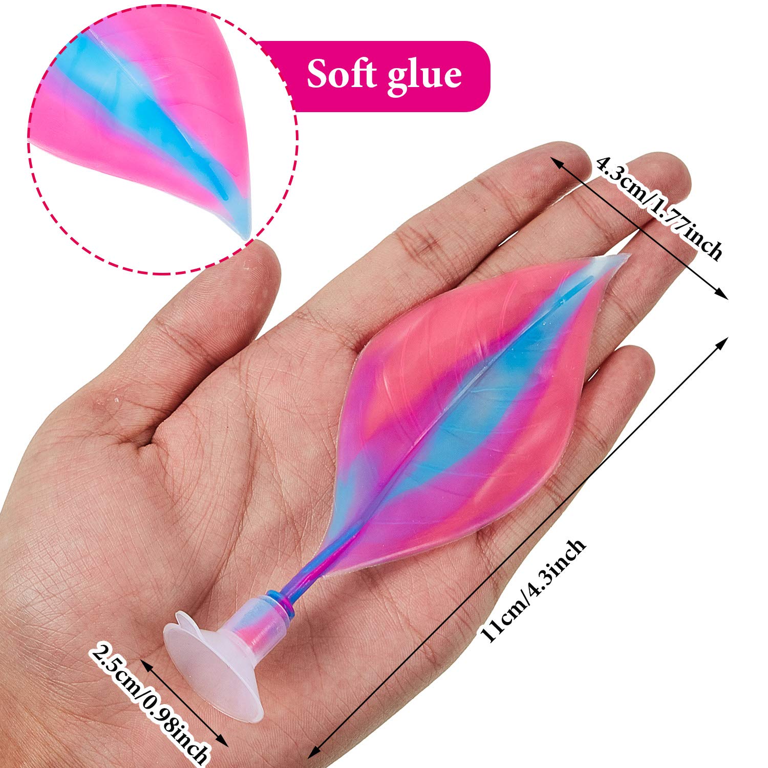 Willbond 2 Pieces Silicone Betta Bed Leaf Hammock For Betta Fish, Betta Fish Bed, Practical Resting Spot, No Bpa, Comfortable And Safe (Pink)