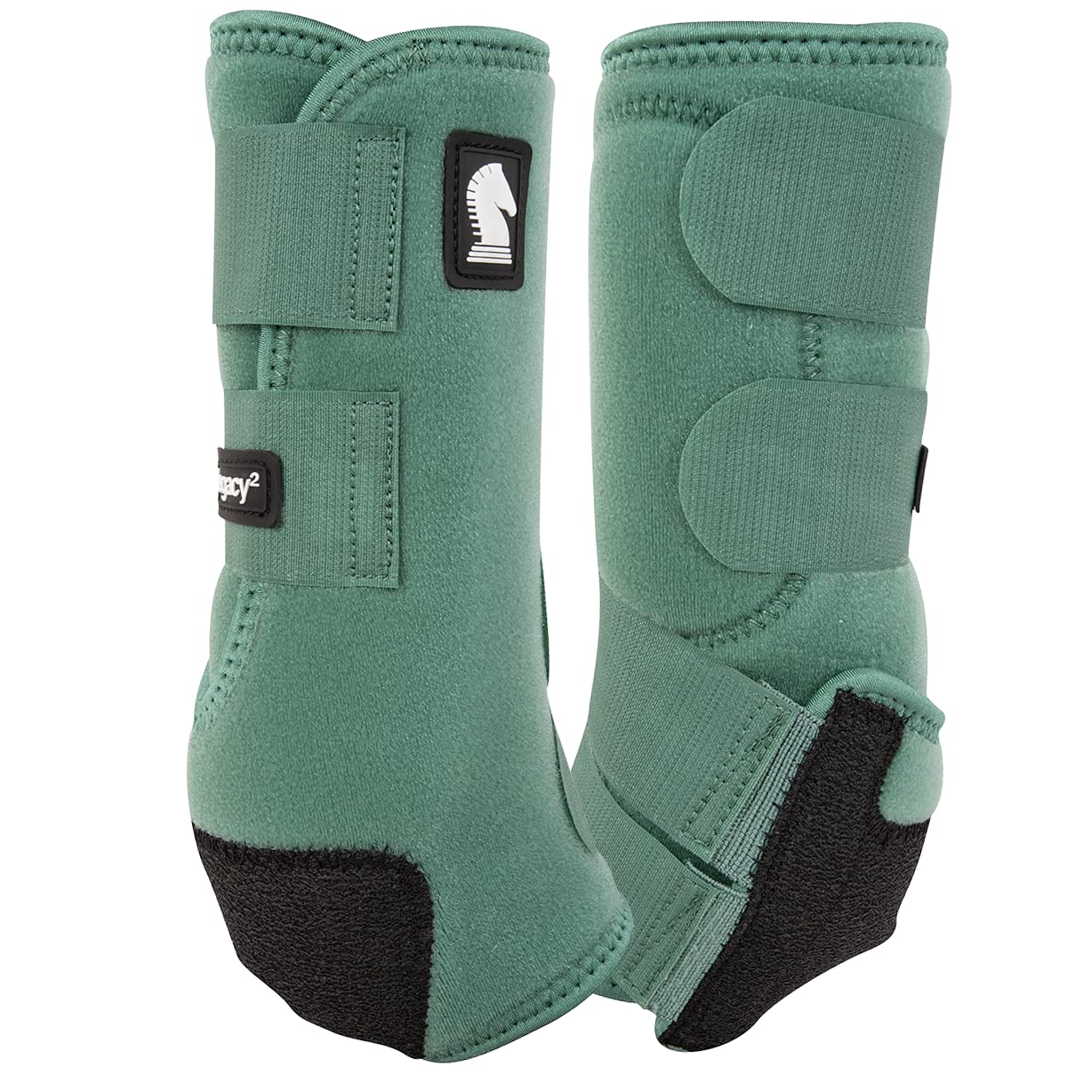 Classic Equine Legacy2 Support Boots, Hind (Spruce, Medium)