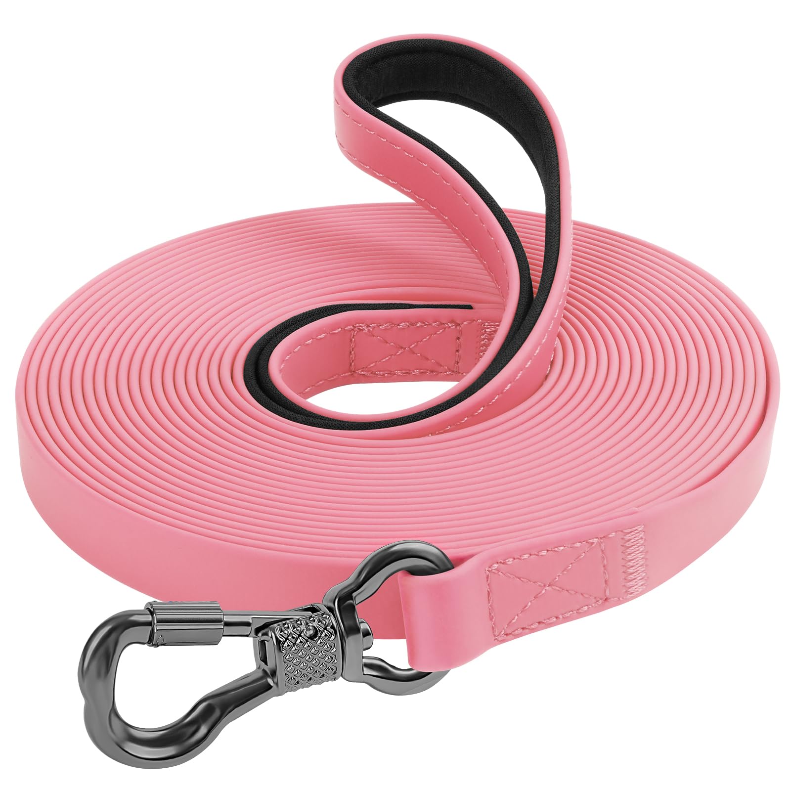 Xiaz Waterproof Dog Training Leash, Long Line Leash Lead For Large Medium Small Dogs Outside Walking, Playing, Camping, Or Yard 