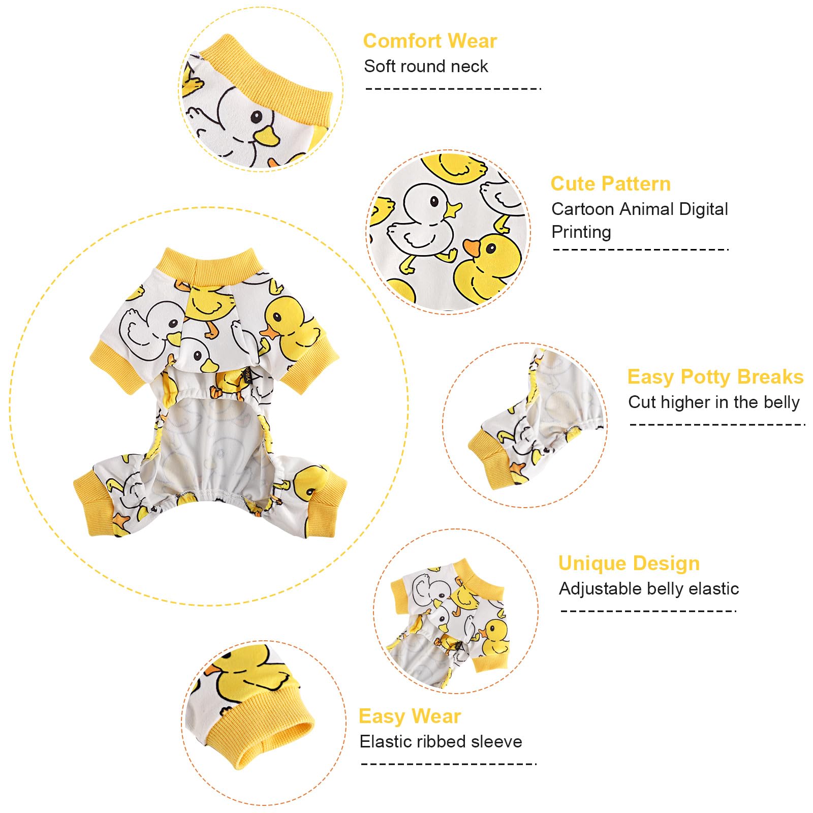 Dog Pajamas for Small Dogs Girl Boy, Stretch Fleece Dog Clothes, Lightweight Velvet Pet Jumpsuit, Shih Tzu Spring Winter Outfit,