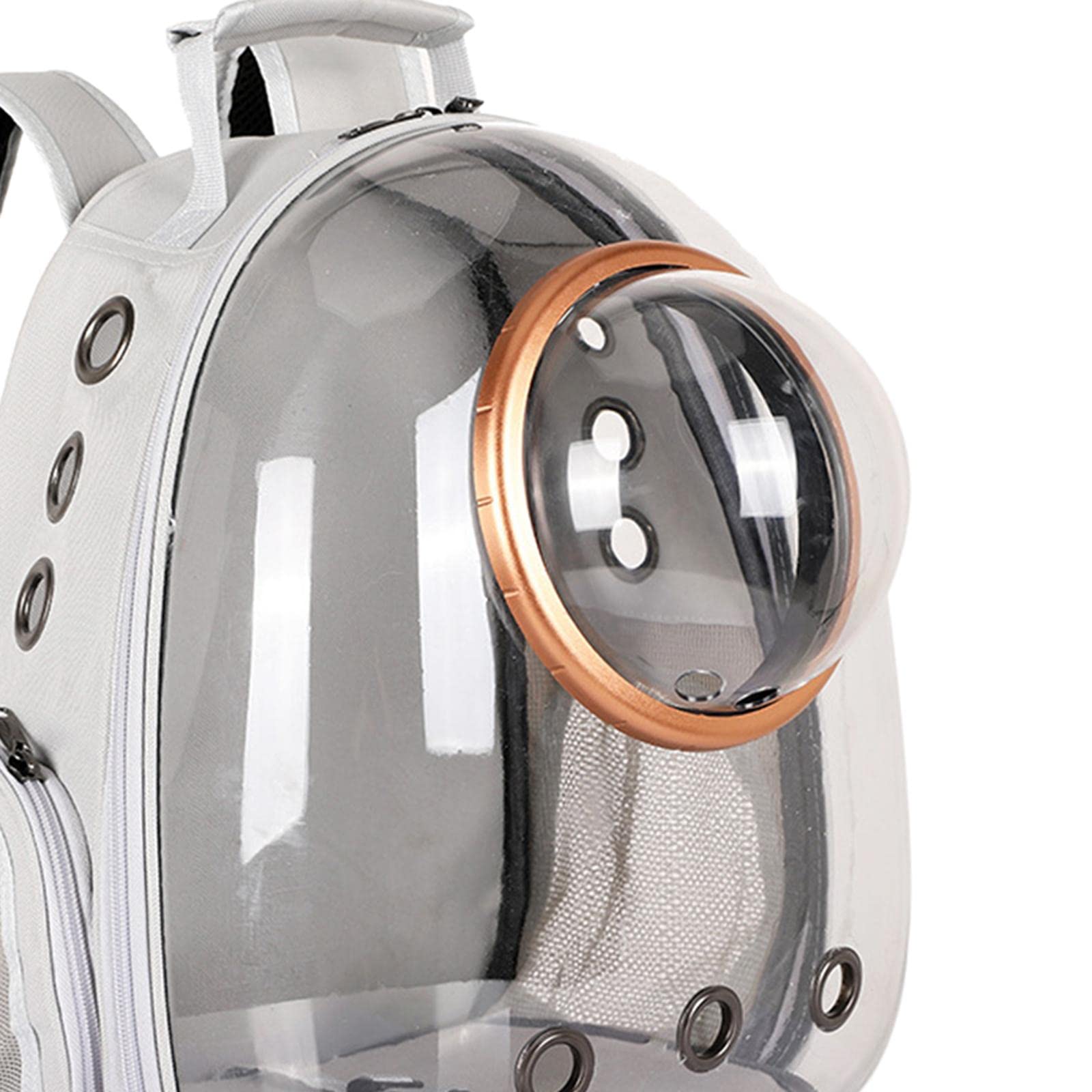 SECRET DESIRE Pet Carrier Backpack Capsule Travel Dog Cat Bag Breathable Astronaut Gray