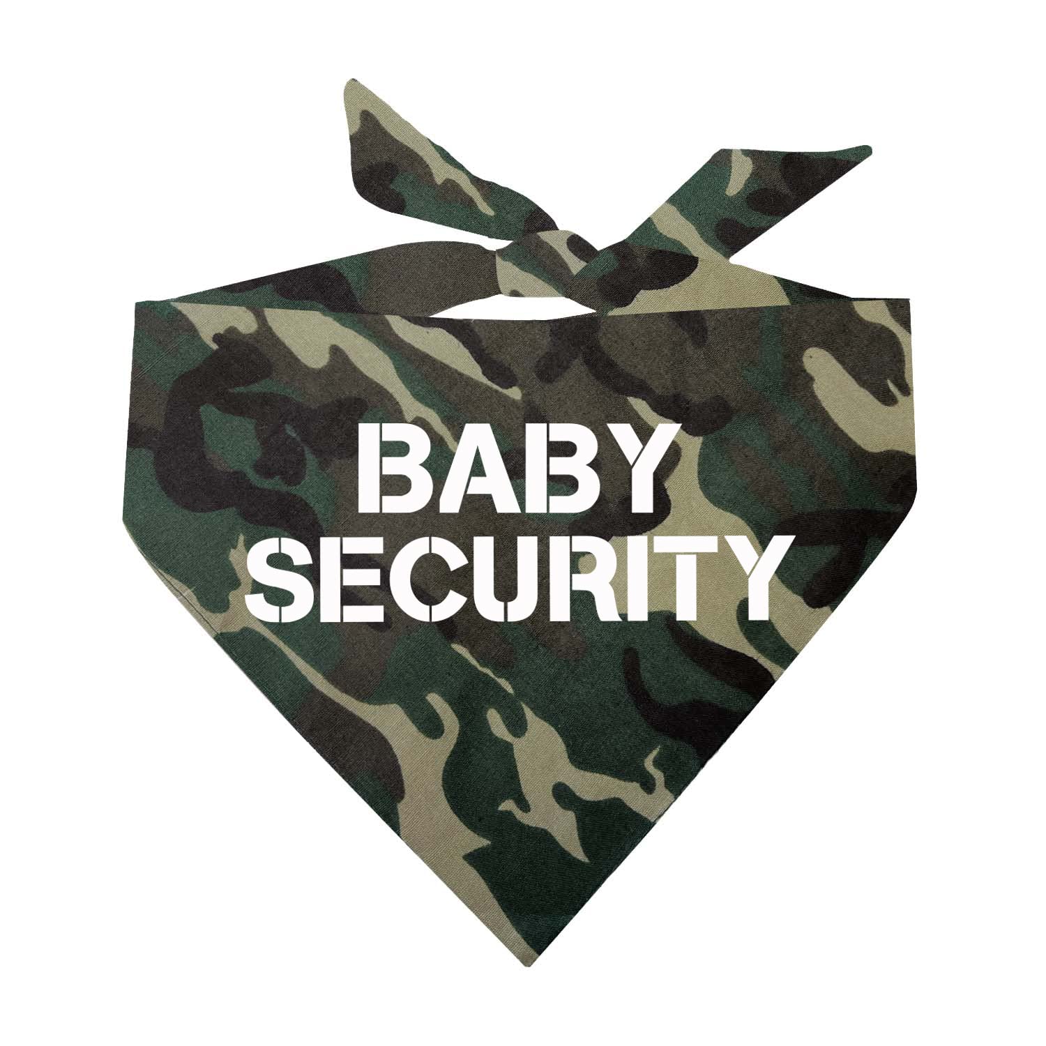 Baby Security Baby Announcement Dog Bandana (7 Camo, One Size)