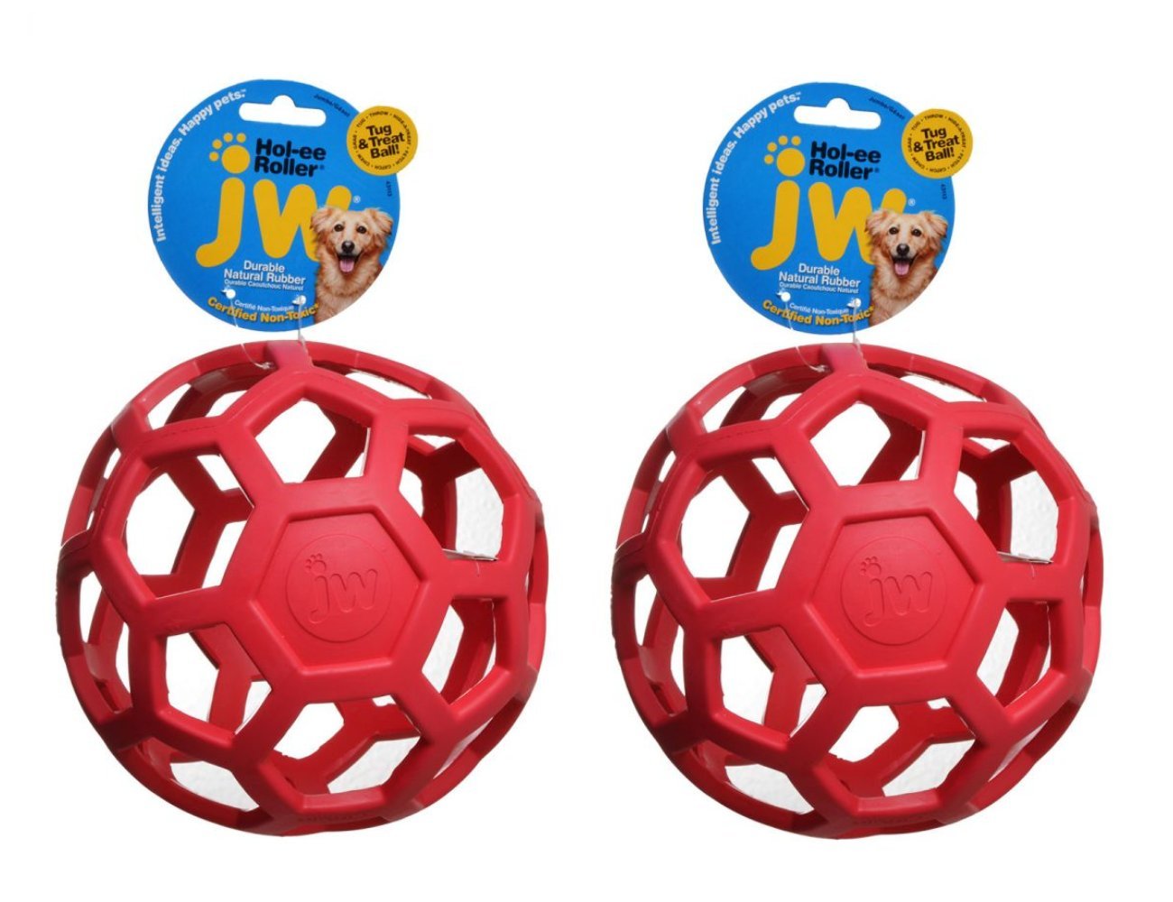 JW HOL-ee Roller Size:Jumbo Pack of 2 Color:Assorted