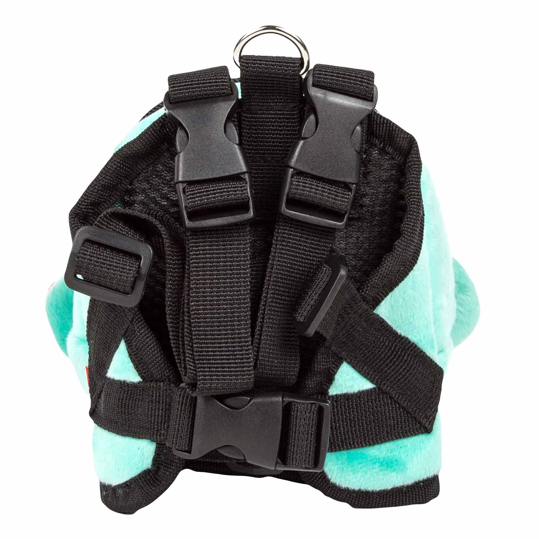 Pet Life  'Dumbone' Dual-Pocketed Compartmental Animated Dog Harness and Pet Backpack Carrier with Added Pouch Along The Dog Pac