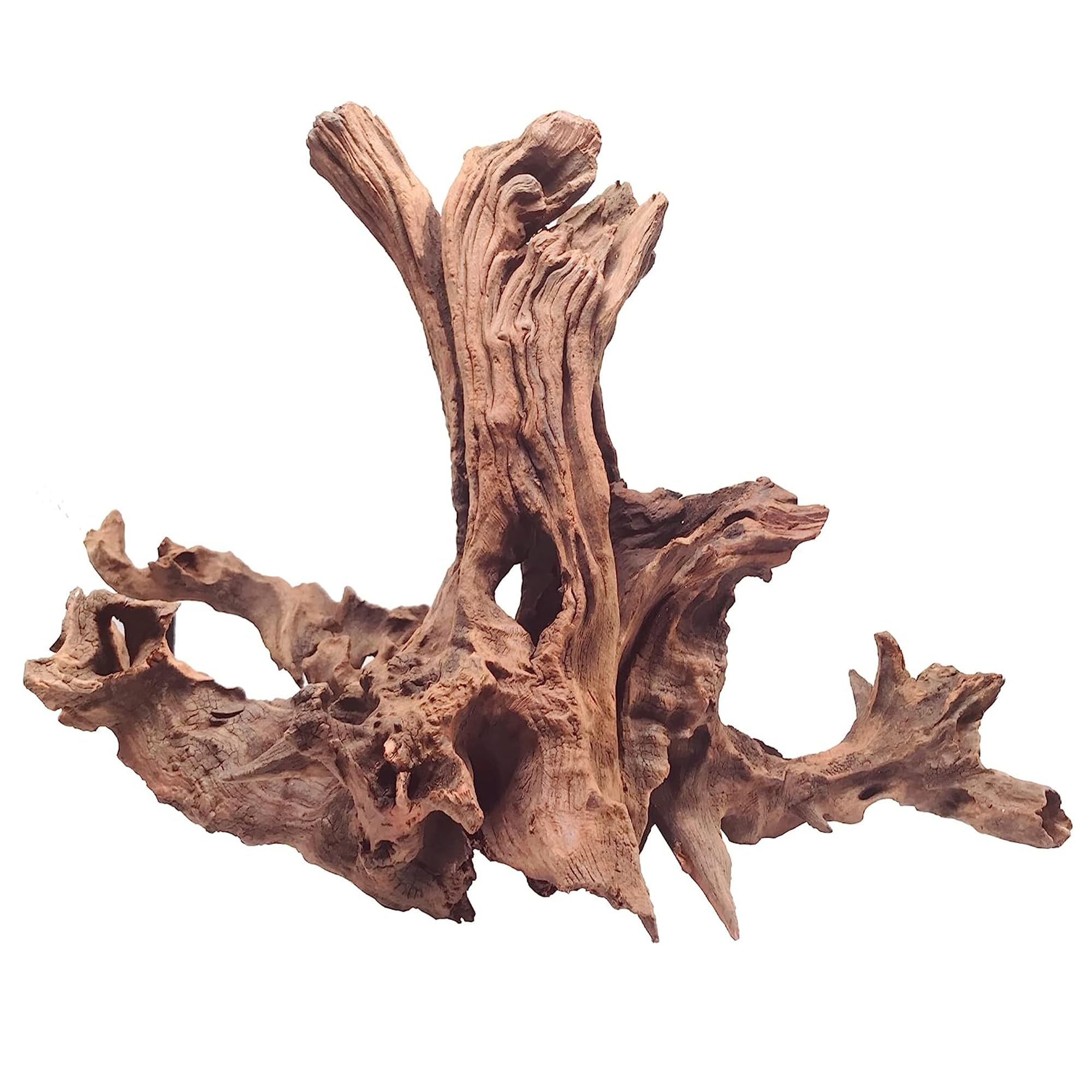 Wdefun Natural Large Driftwood For Aquarium Decor,1 Piece 13-16 Inch Length Assorted Branches Decorations On Reptile Fish Tank