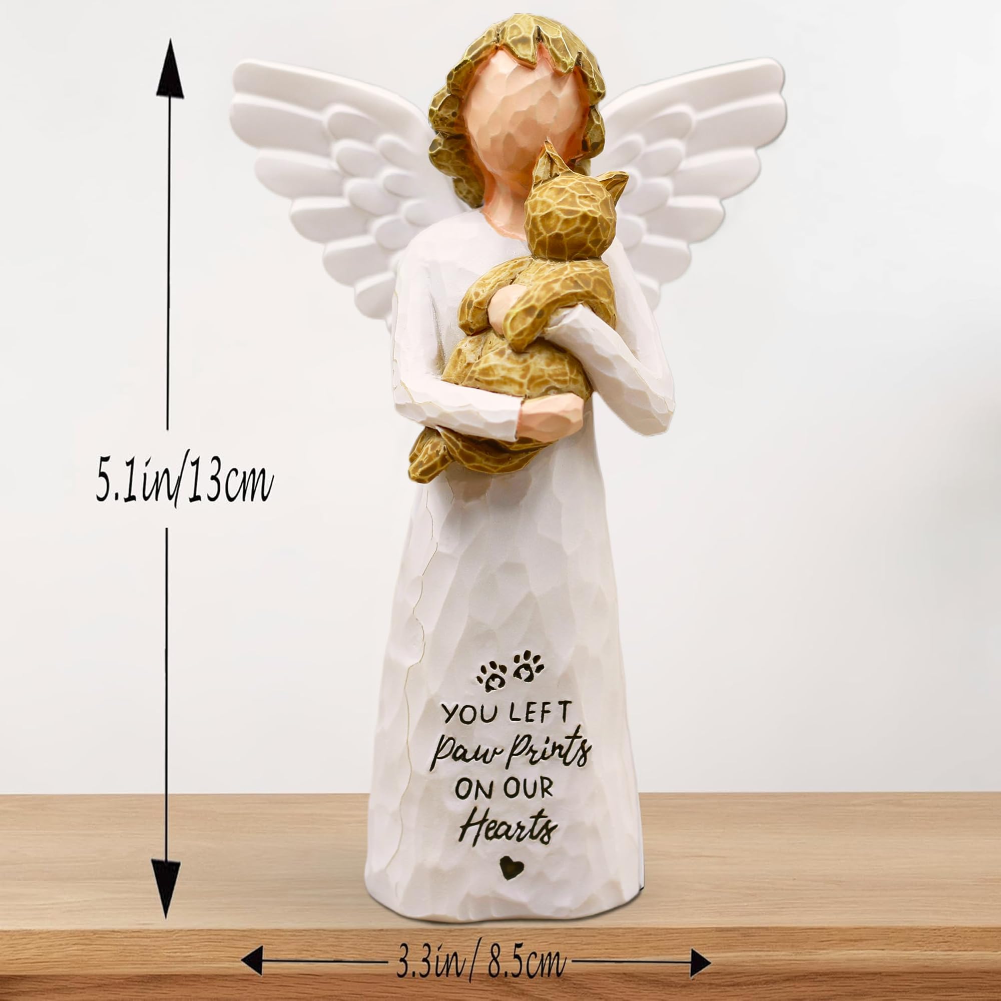 Borlesta Cat Memorial Gifts, Pet Loss Sympathy Gift, Cat Gifts For Women, Pet Memorial Cats Remembrance Gift, In Memory Of Cats