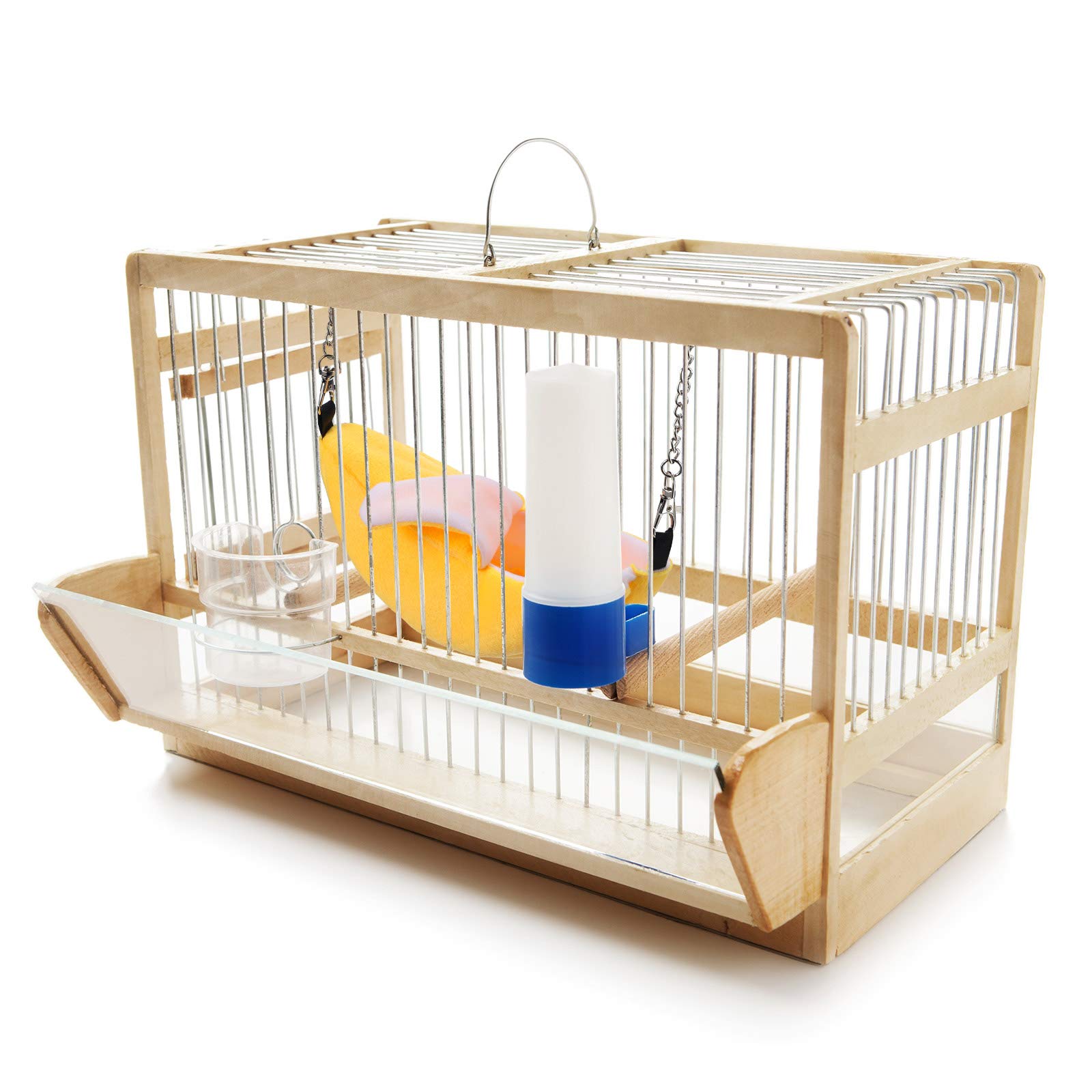 Jetec 2 Pieces Hamster Hammock Soft Bed Small Pet House Animals Hamster Hanging House Cage Nest For Guinea Pig Rat Chinchilla Sl