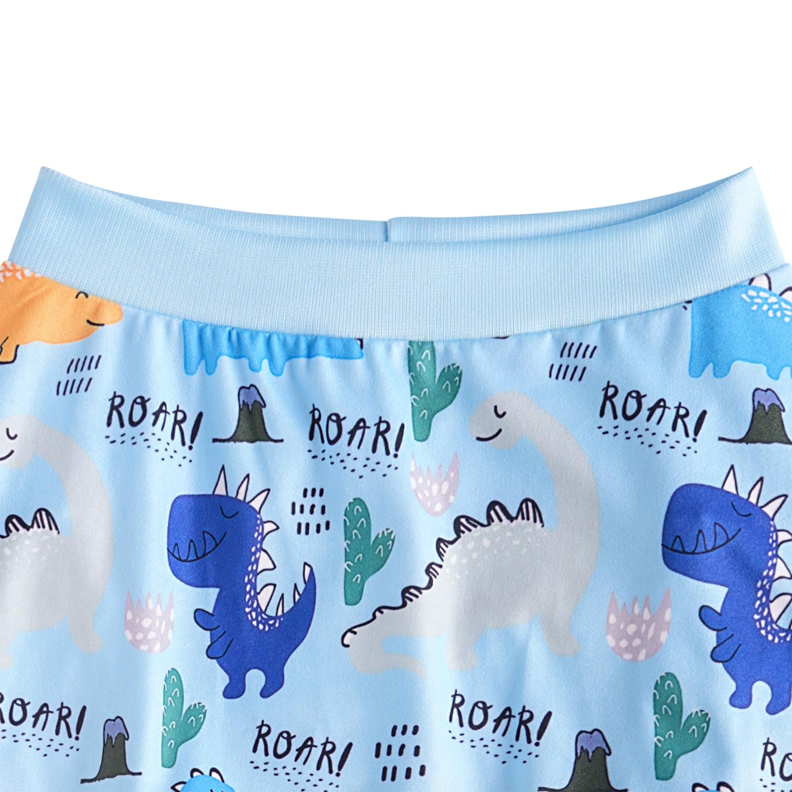 PriPre Dinosaur Dog T Shirts Cute Dinosaur Pattern Printed Apparel Shirt for Large Dogs Softable Stretchy Pet Clothes (3XL, Blue