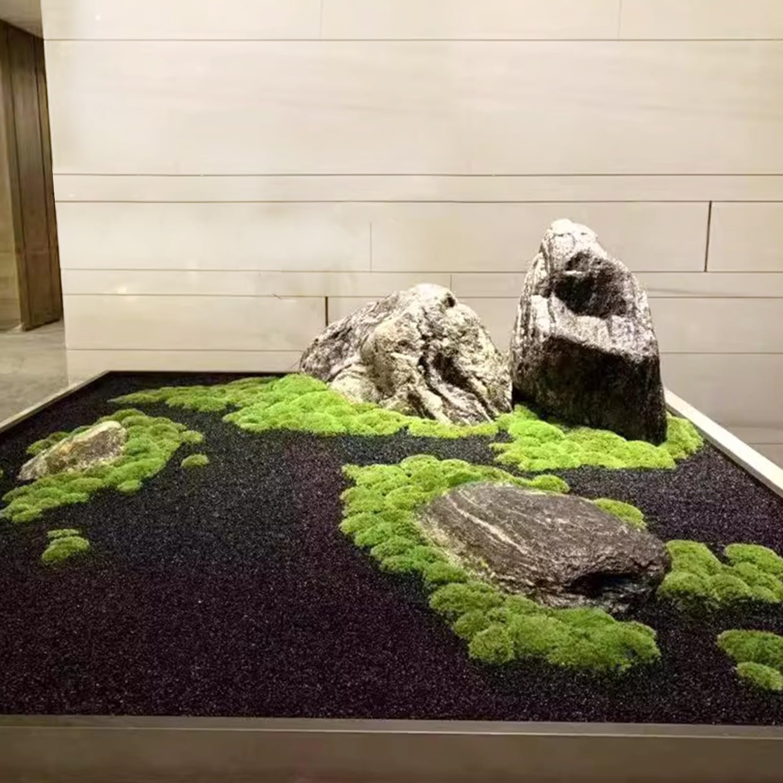 FANTIAN 5 lbs Black AquariumSilica Sand. Decorative Aquarium Gravel Substrate for Fish Tank, Plants Potted, Fire Pits, Candle, V