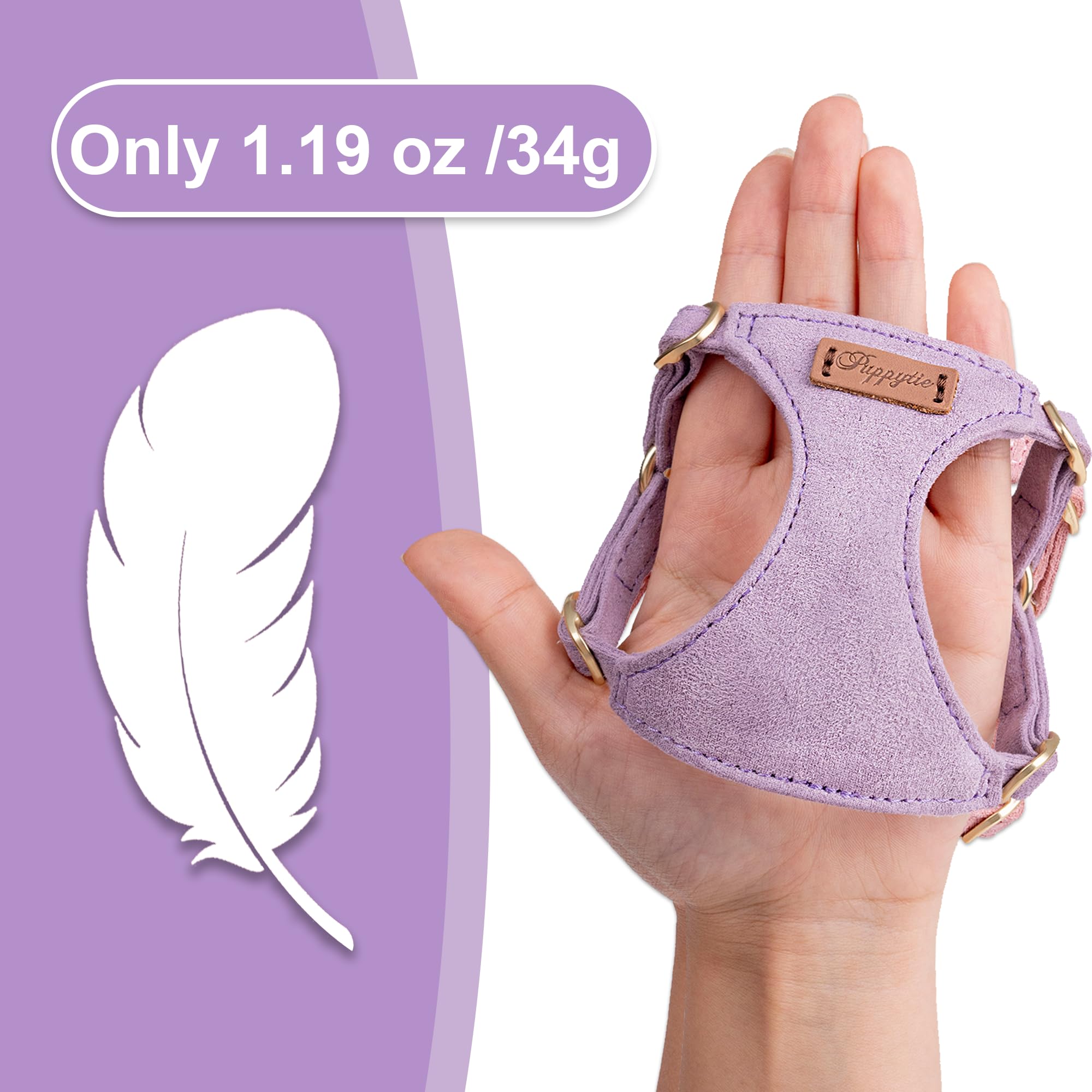 No Pull Dog Harness with Multifunction Dog Leash,Soft Adjustable No Choke Escape Proof Pet Harness Vest for Medium Dogs or Large