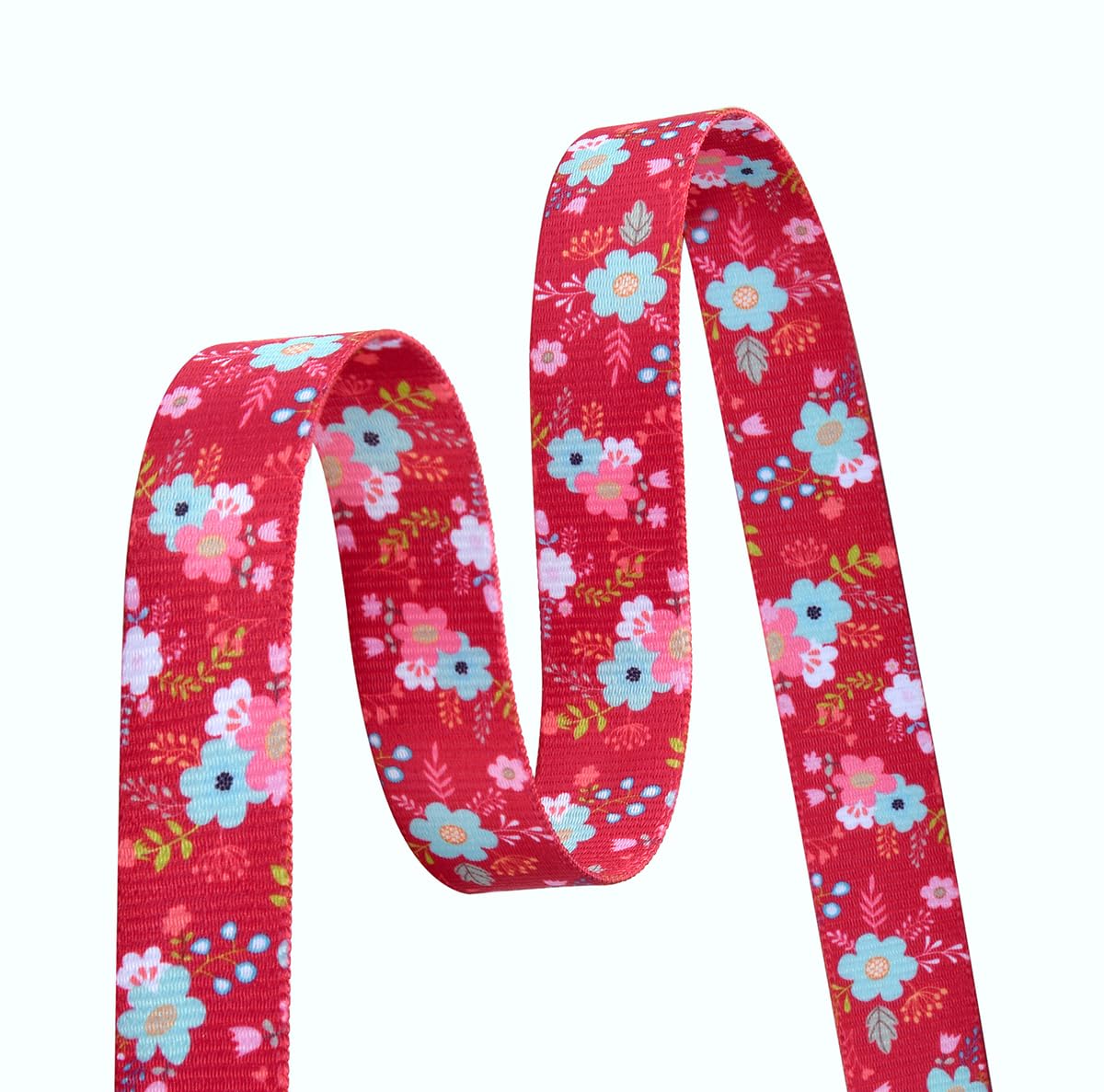 Mihqy Dog Collar And Leash Set With Bohemia Floral Tribal Geometric Patterns - Soft Ethnic Style Collar Adjustable For Small Medium Large Dogs(Red Floral Set,L)