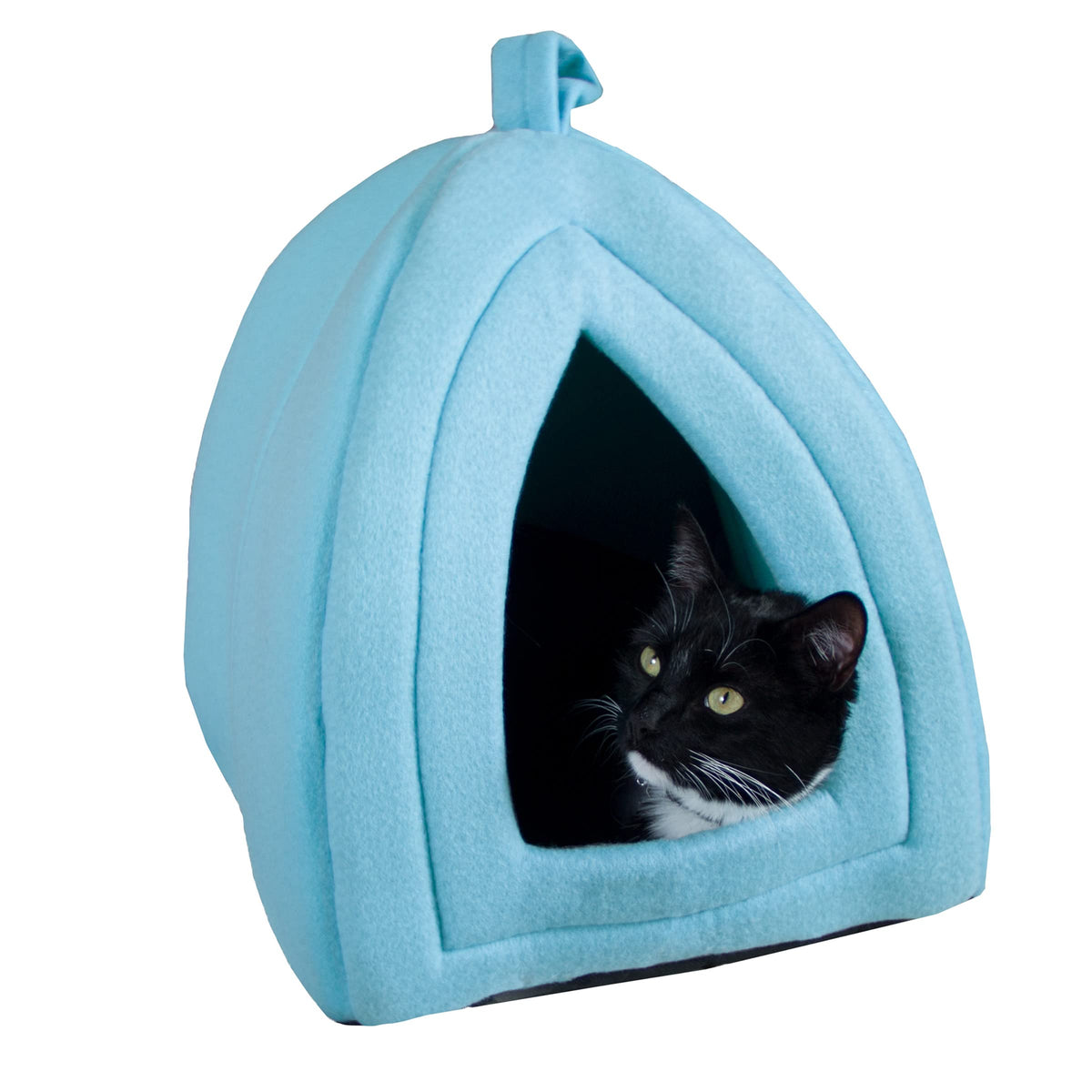 Cat House - Indoor Bed With Removable Foam Cushion - Pet Tent For Puppies, Rabbits, Guinea Pigs, Hedgehogs, And Other Small Anim