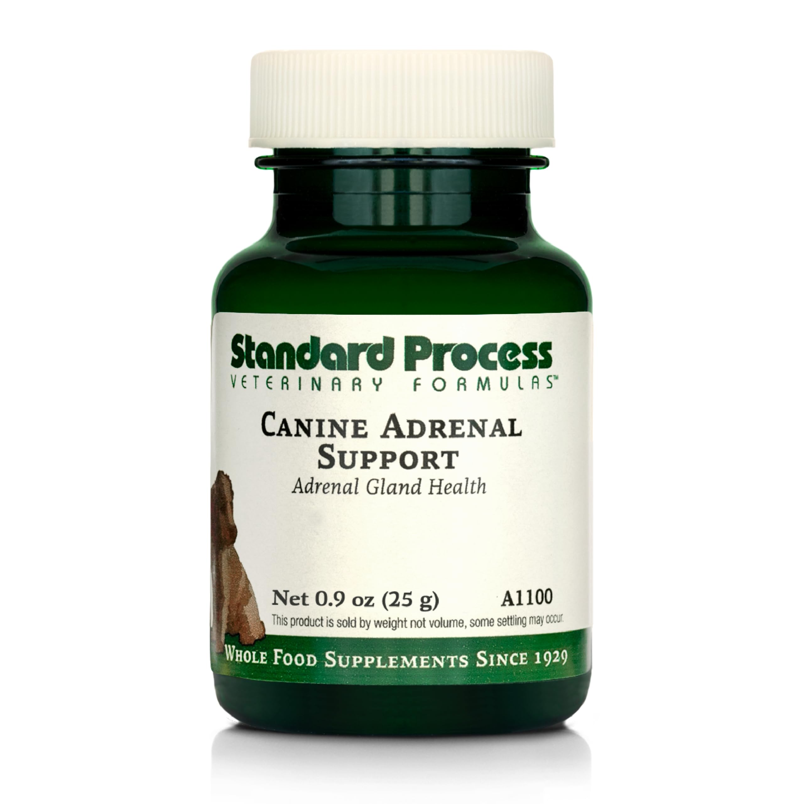 Standard Process Inc. Canine Adrenal Support - Nutritional Canine Supplement for Liver & Kidney Support - Powder Formula to Aid 