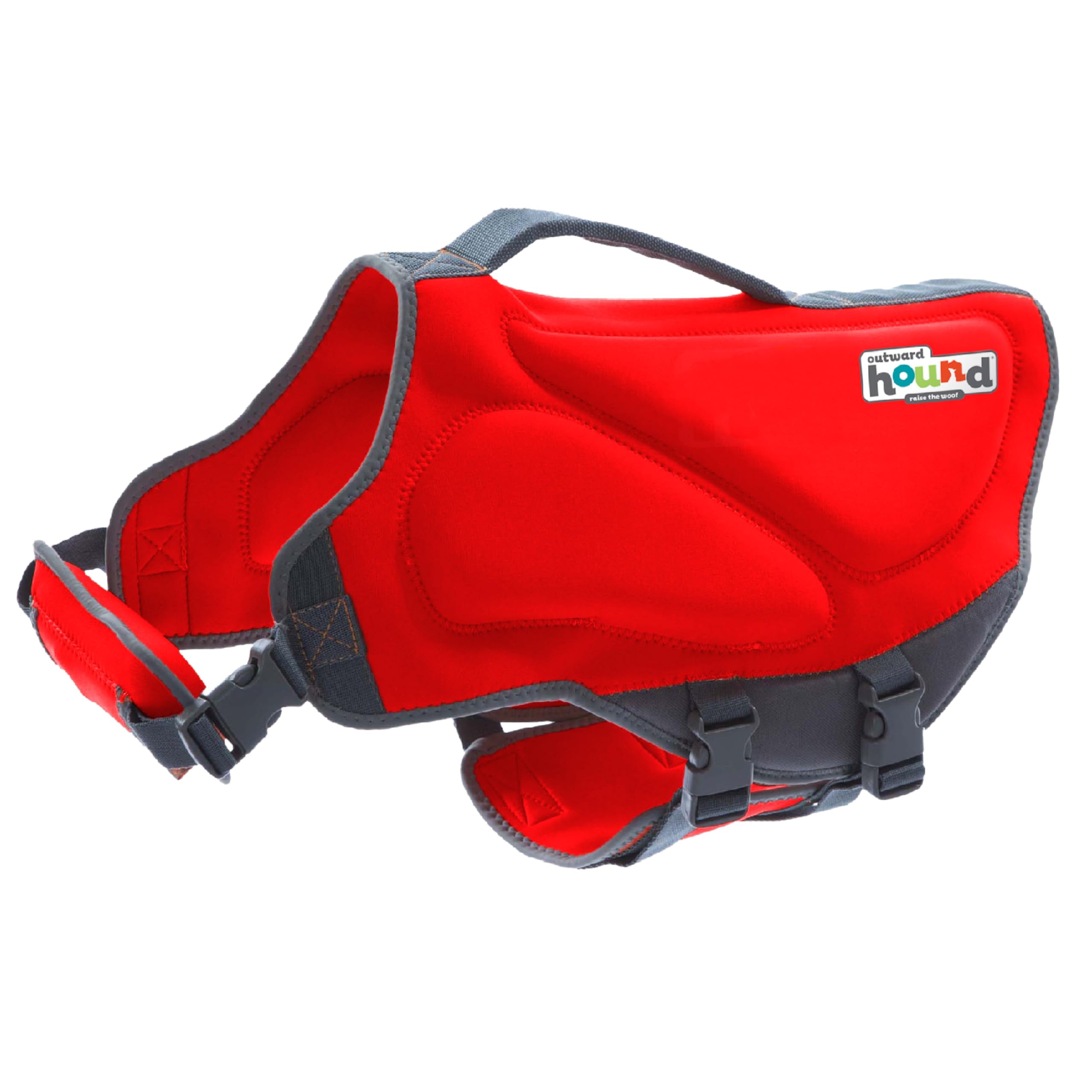 Outward Hound Dawson Swim Red Dog Life Jacket, Xs