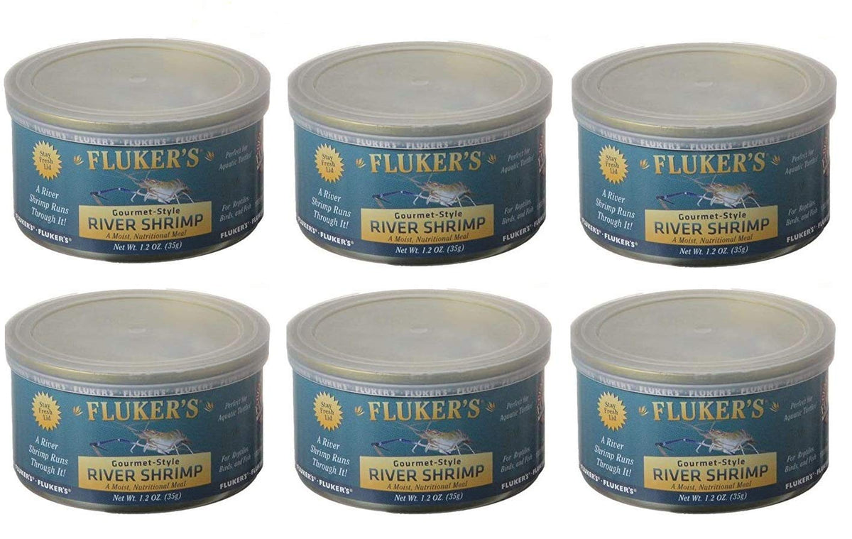 Fluker'S Gourmet Style Canned River Shrimp 1.2 Oz - Pack Of 6