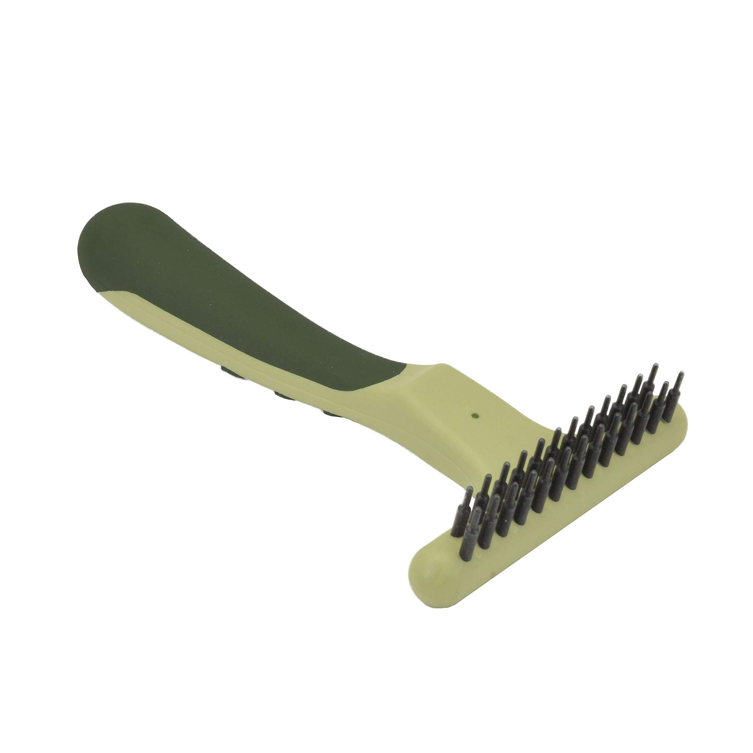 Coastal Pet Safari Double Row Undercoat Rake - Gentle Dematting And Deshedding Grooming Comb For Dogs