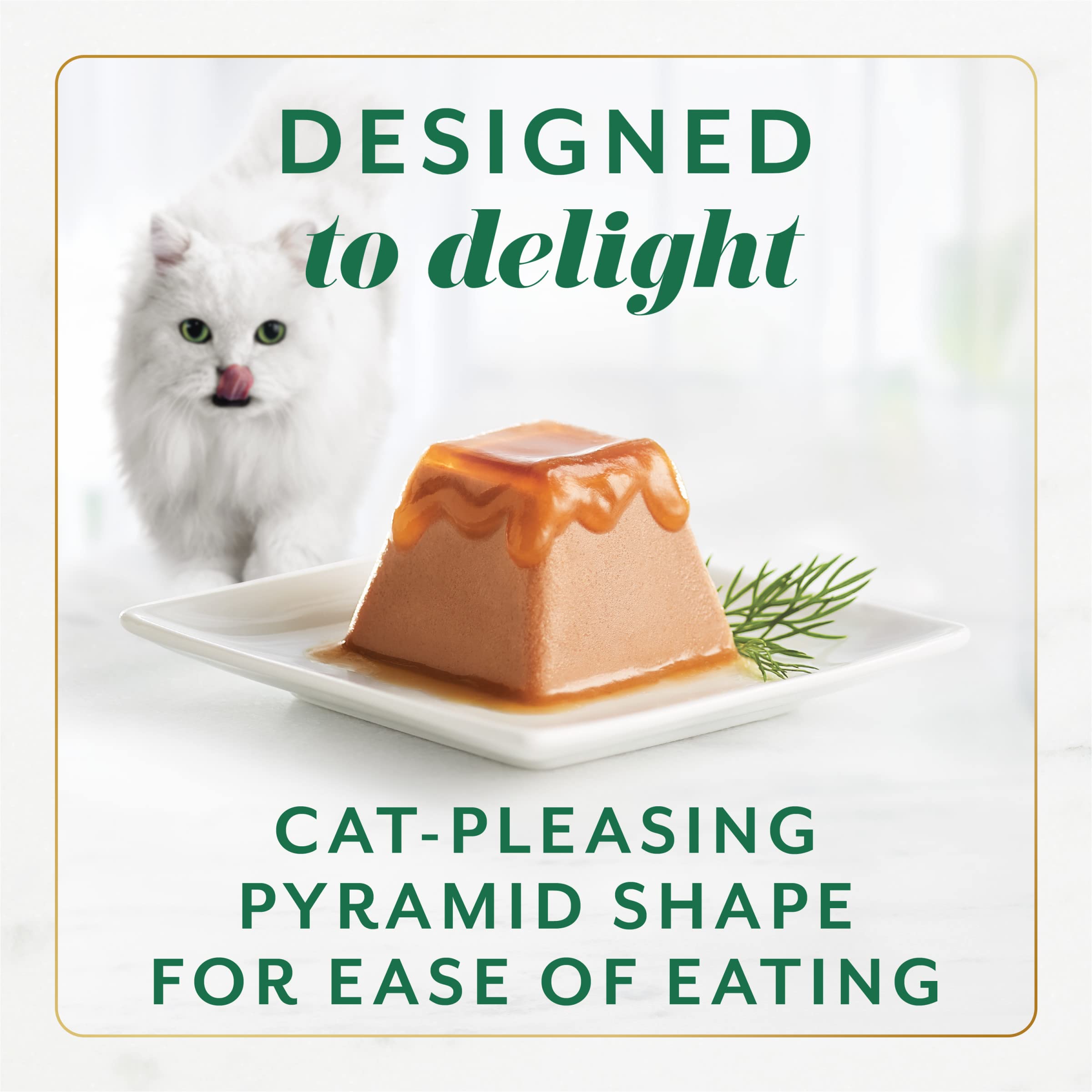 Fancy Feast Gems Pate Cat Food Mousse With Chicken and a Halo of Savory Gravy Cat Food - (Pack of 8) 4 oz. Boxes