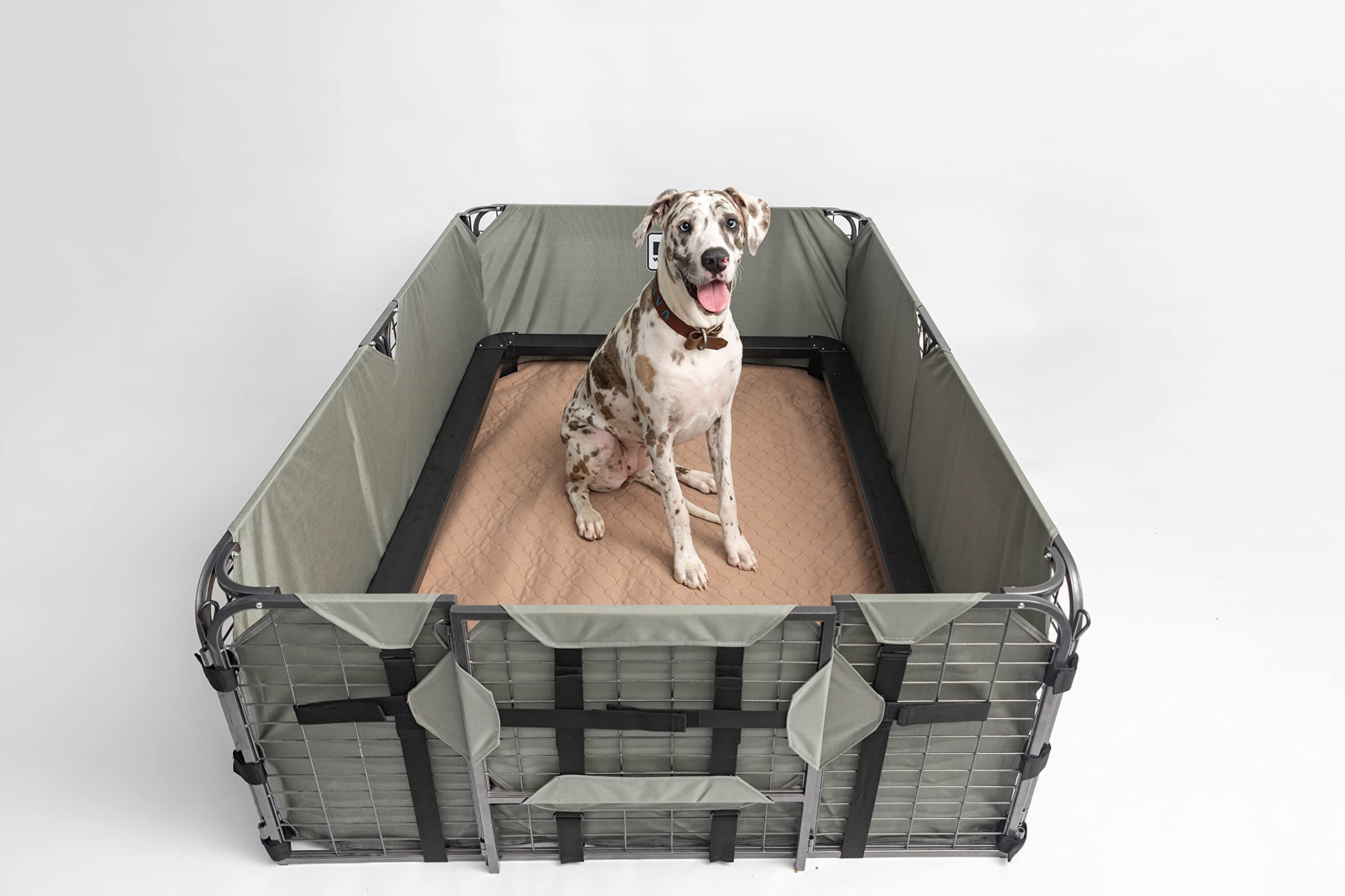 Ezwhelp Reusable Dog Pee Pads - Waterproof Training Pads For Dogs, Washable & Sanitary, Rounded Corners, Laminated, Lightweight,