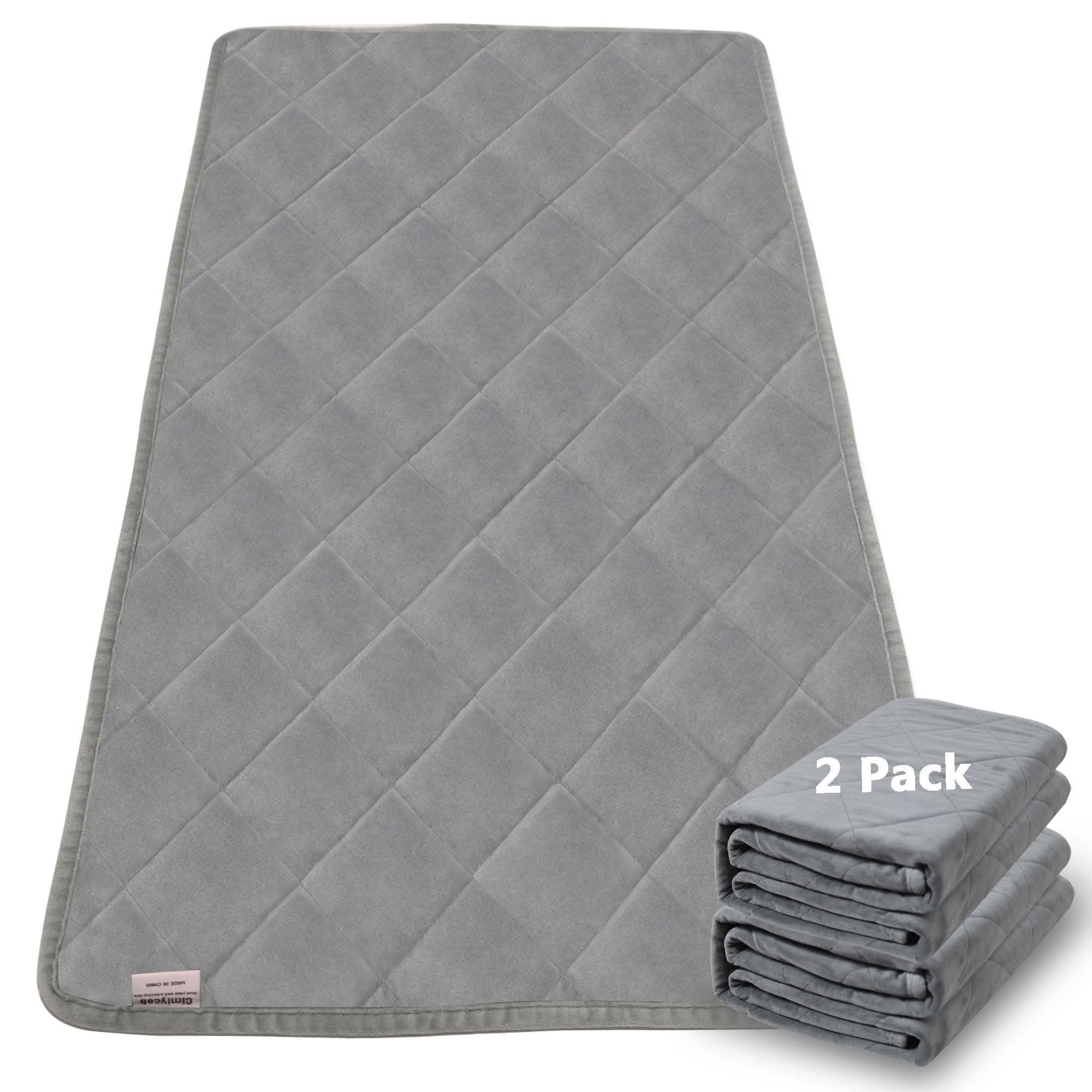 Guinea Pig Bedding, Fleece Cage Liner, Midwest 49X24 In 2Pack, Super Absorbent & Odor Control & Waterproof & Reusable Washable G