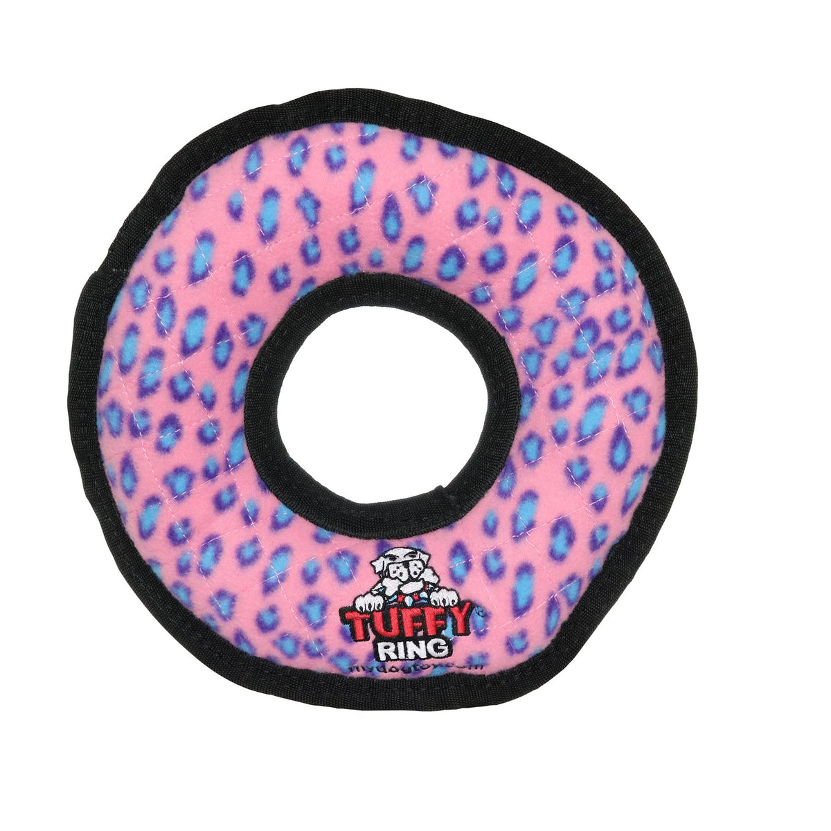 Tuffy -World'S Tuffest Soft Dog Toy -Ultimate Ring- Pink -Squeakers-Multiple Layers.Made Durable, Strong & Tough.Interactive Play(Tug, Toss & Fetch).Machine Washable & Floats