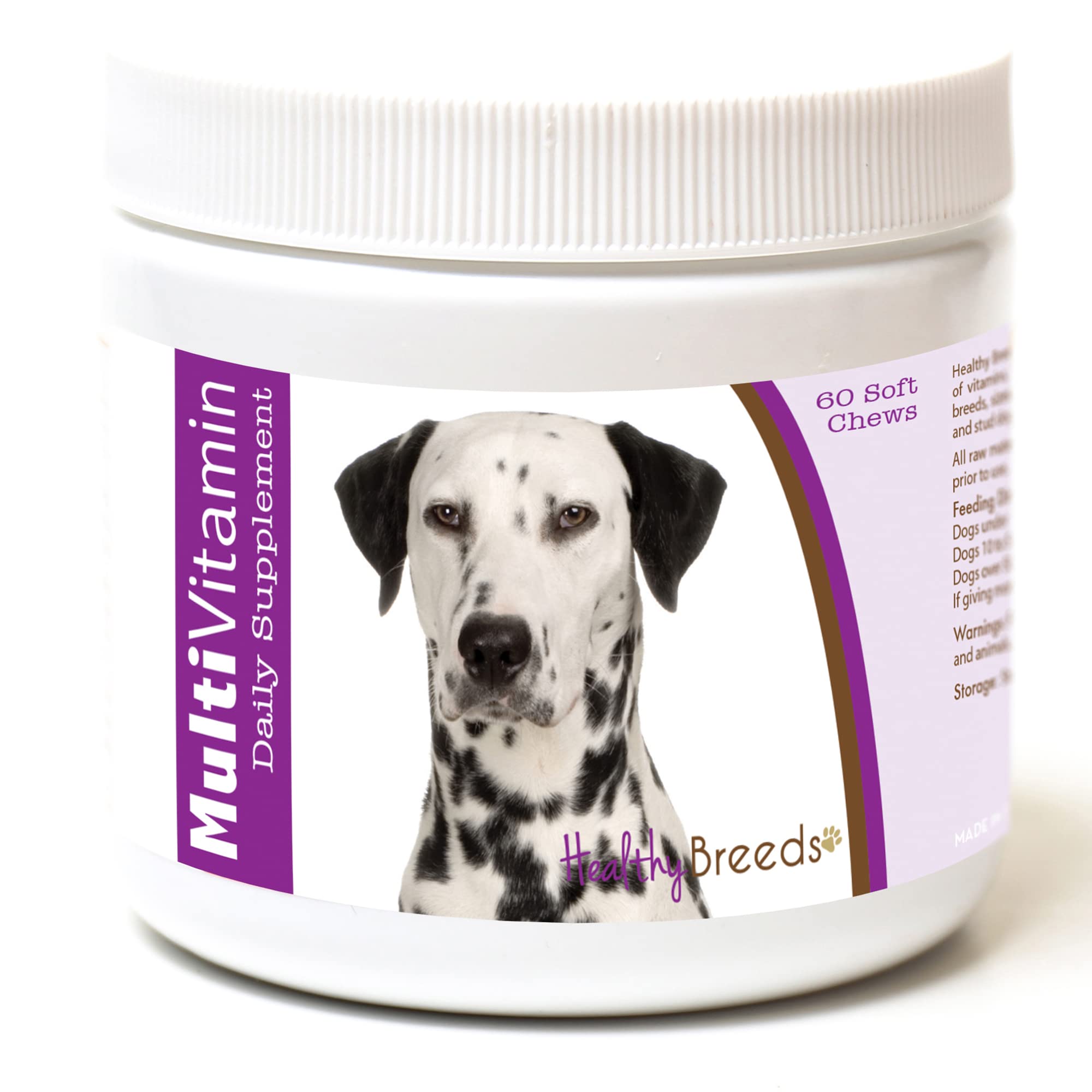Healthy Breeds Dalmatian Multi-Vitamin Soft Chews 60 Count
