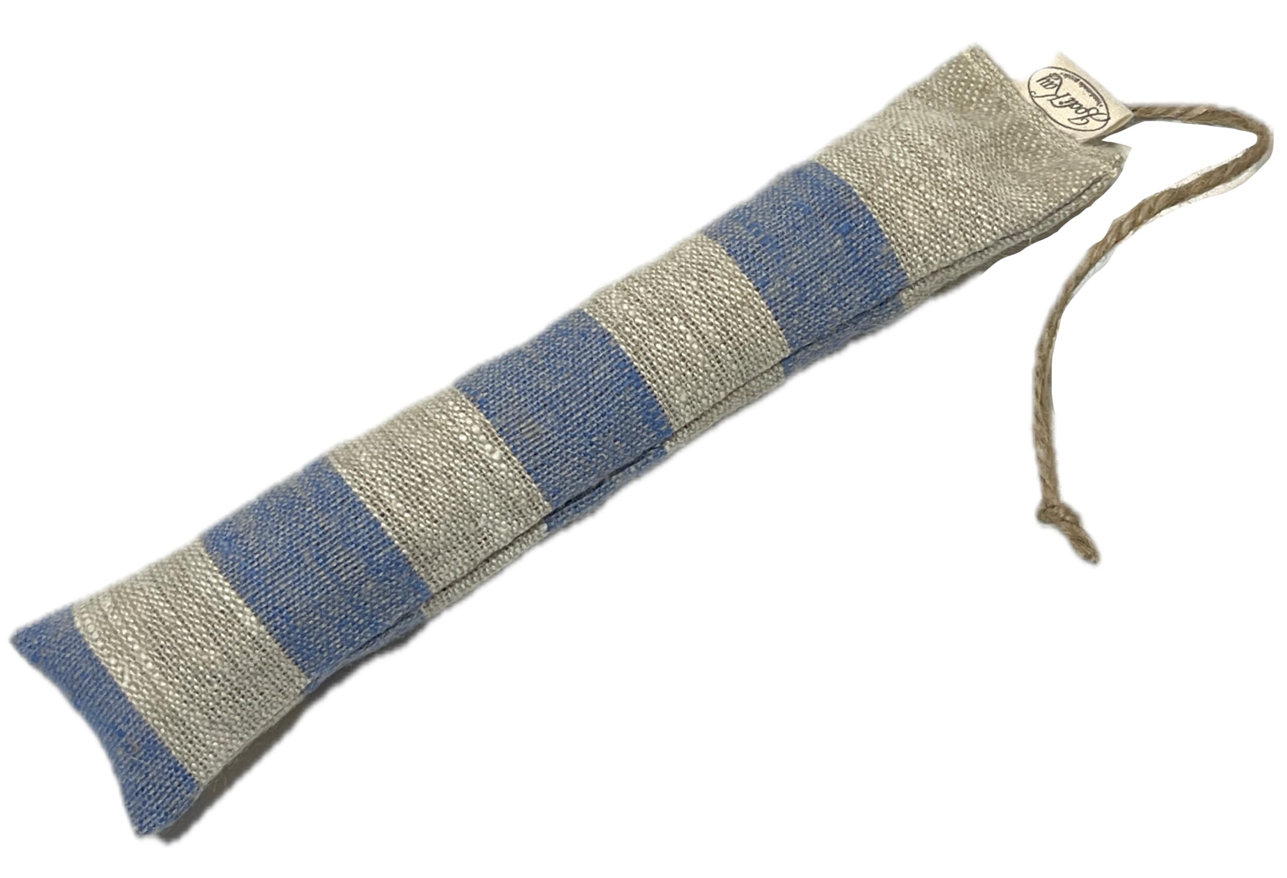 All Natural Kitty Catnip Kicker Cat Toy (9 Inch, Blue Medium Stripe)