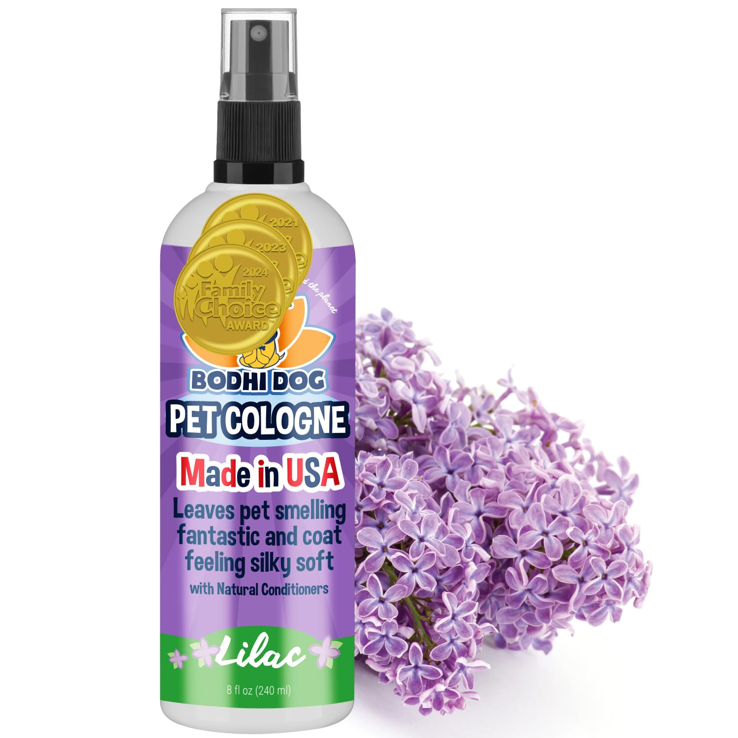 Bodhi Dog Premium Dog Cologne - Deodorizing Dog Perfume & Conditioner for Dogs & Cats - Natural Long Lasting Spray - Keeps Pets 