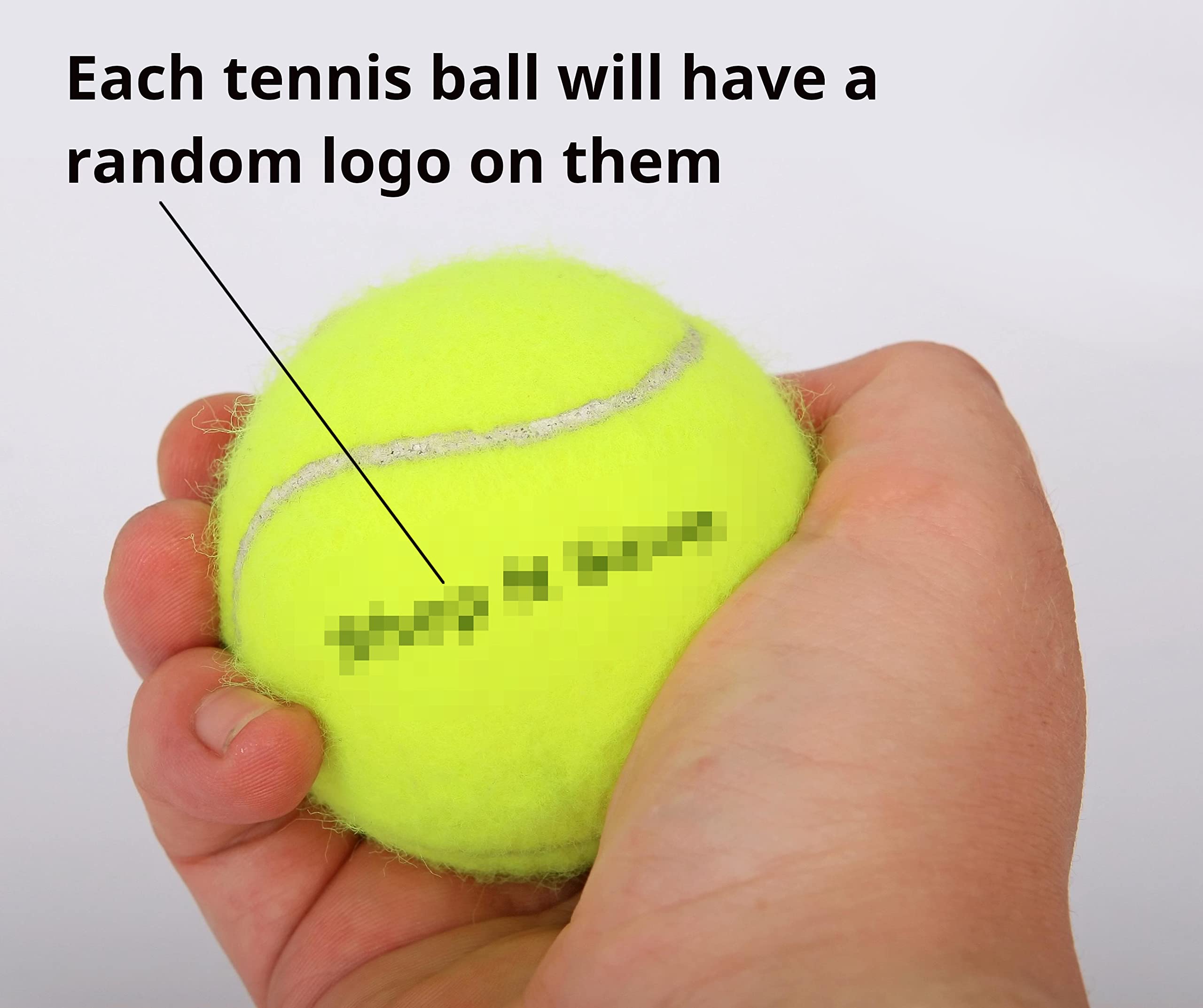 Iconikal 12-Pack Dog Fetch Pet Toy Bulk Tennis Balls For Small Dogs And Cats, Green, Standard Size
