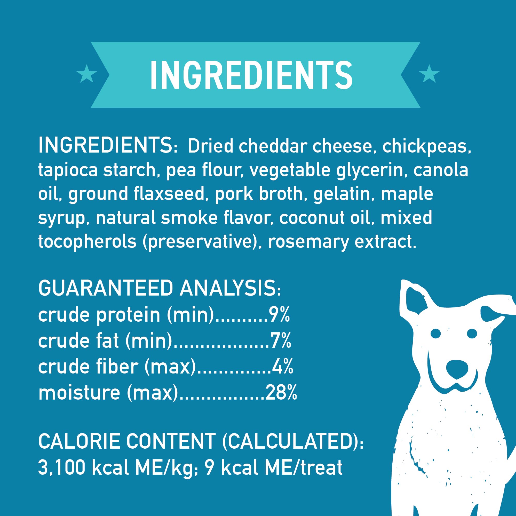 Cloud Star Wag More Bark Less Soft Chews Grain Free Dog Treats, Cheddar Cheese, 5 oz. Pouch