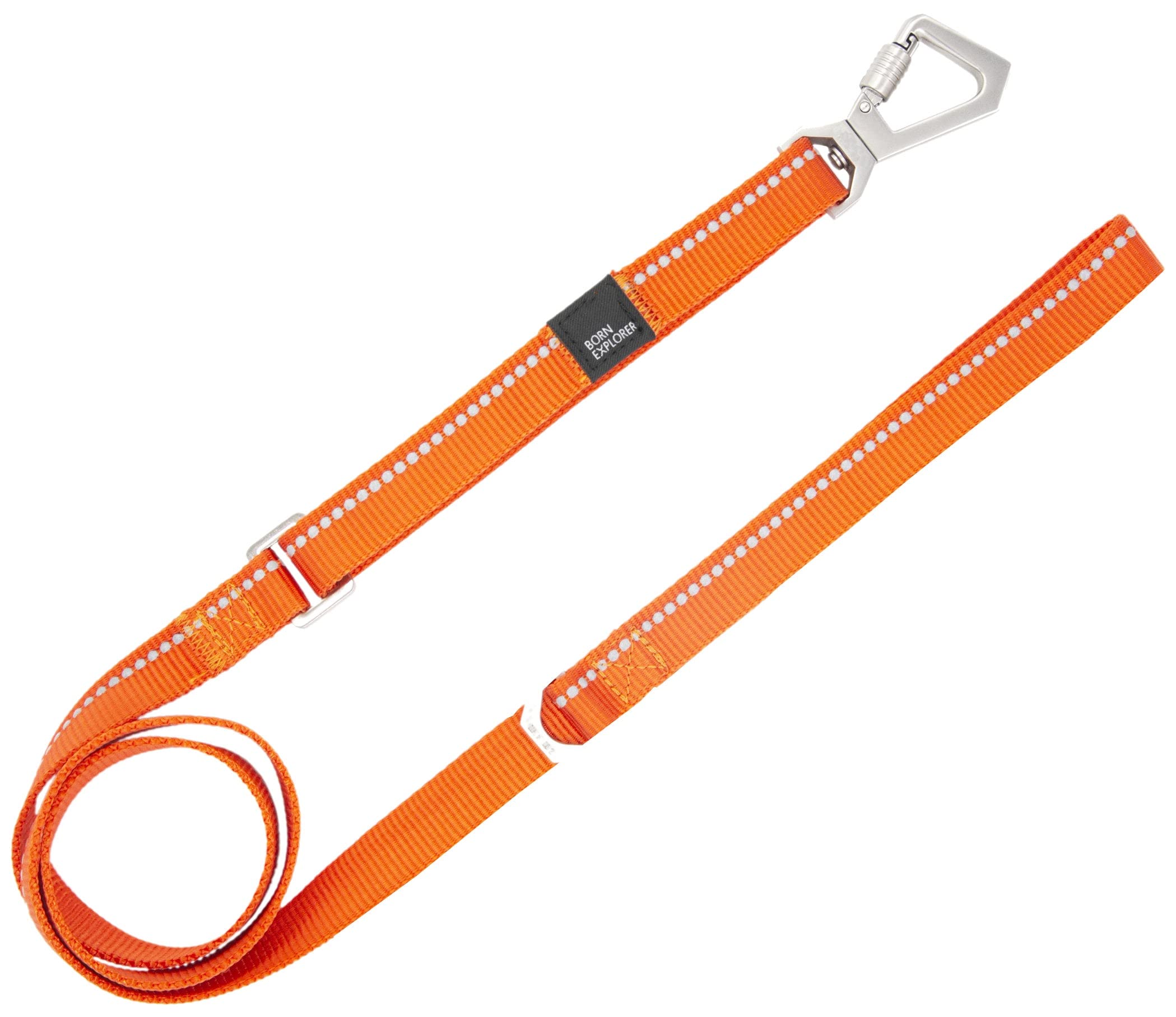 Pet Life Advent Outdoor Series Reflective Training Dog Leash And Collar, Sm, Orange