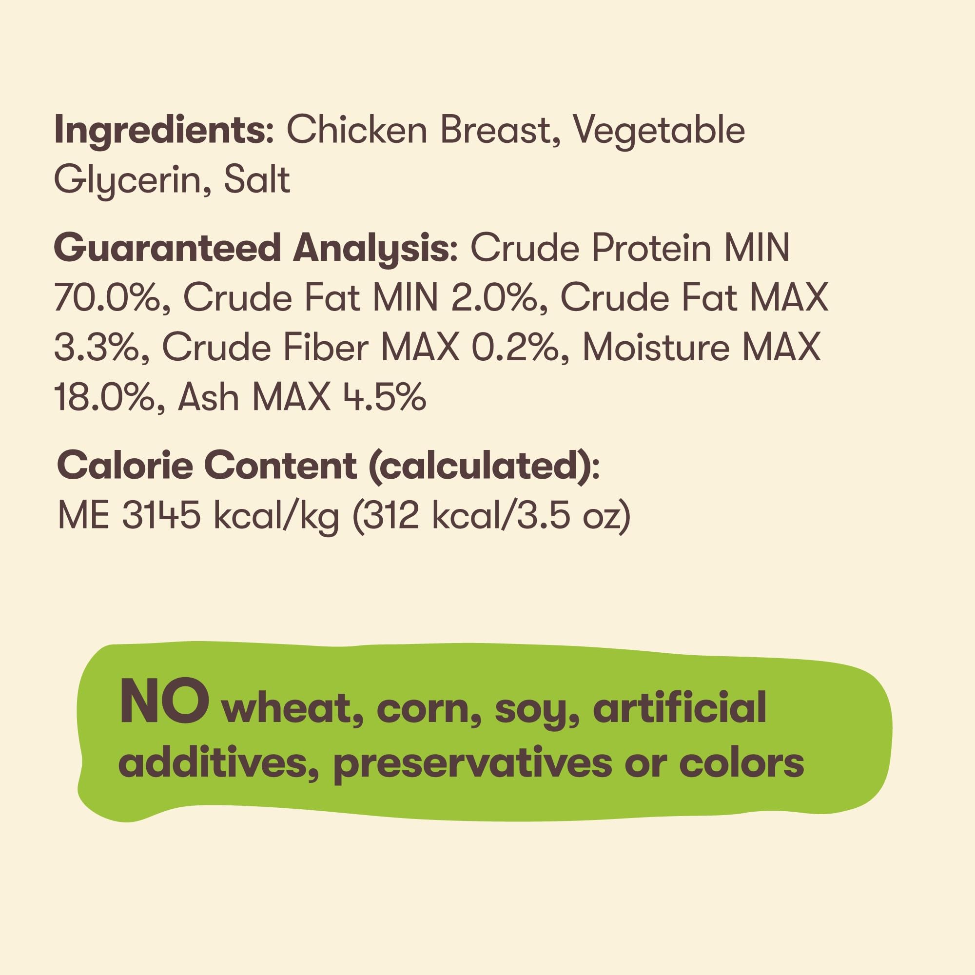 Pet 'n Shape Chik 'n Rings Dog Treats – Natural Chicken Breast Jerky, 2 lb, Ideal for Dogs