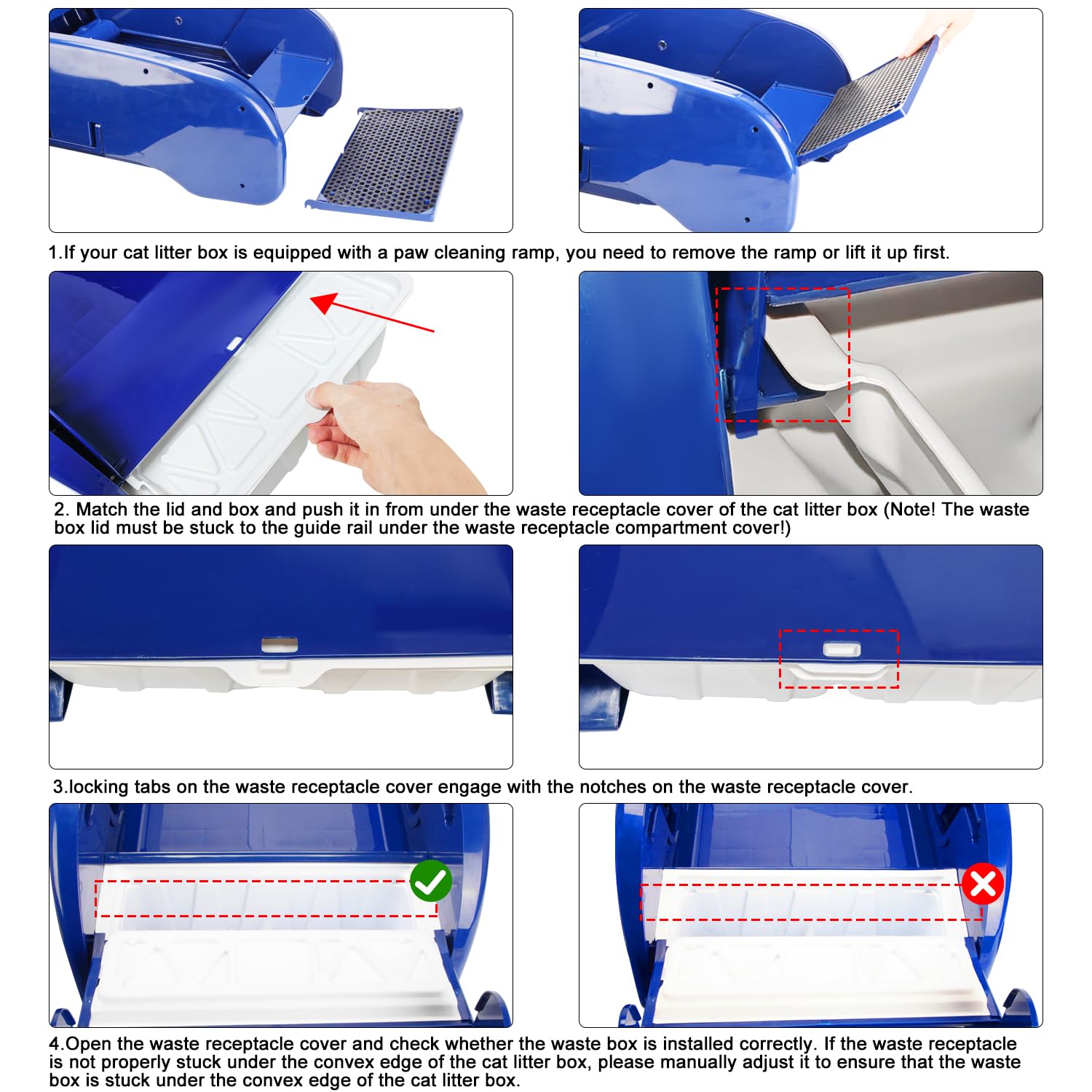 20 Pack Litter Box Waste Receptacles For Littermaid 3Rd Edition And Natures Miracle 2Nd Edition Litter Box - Convenient And Odor