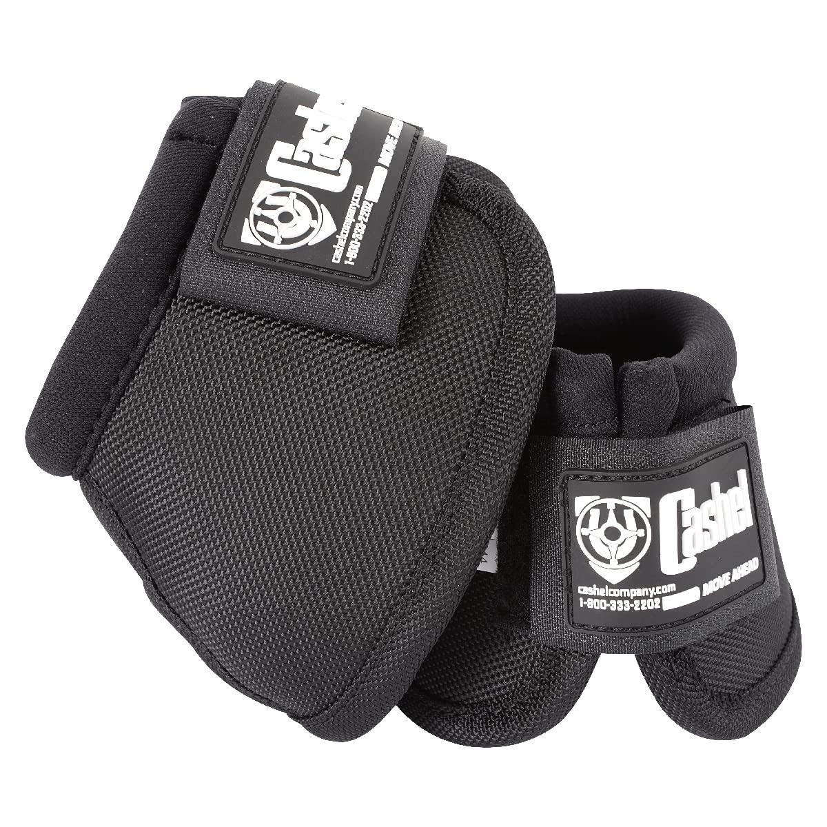 Cashel No Turn Bell Boots, Black, X-Large
