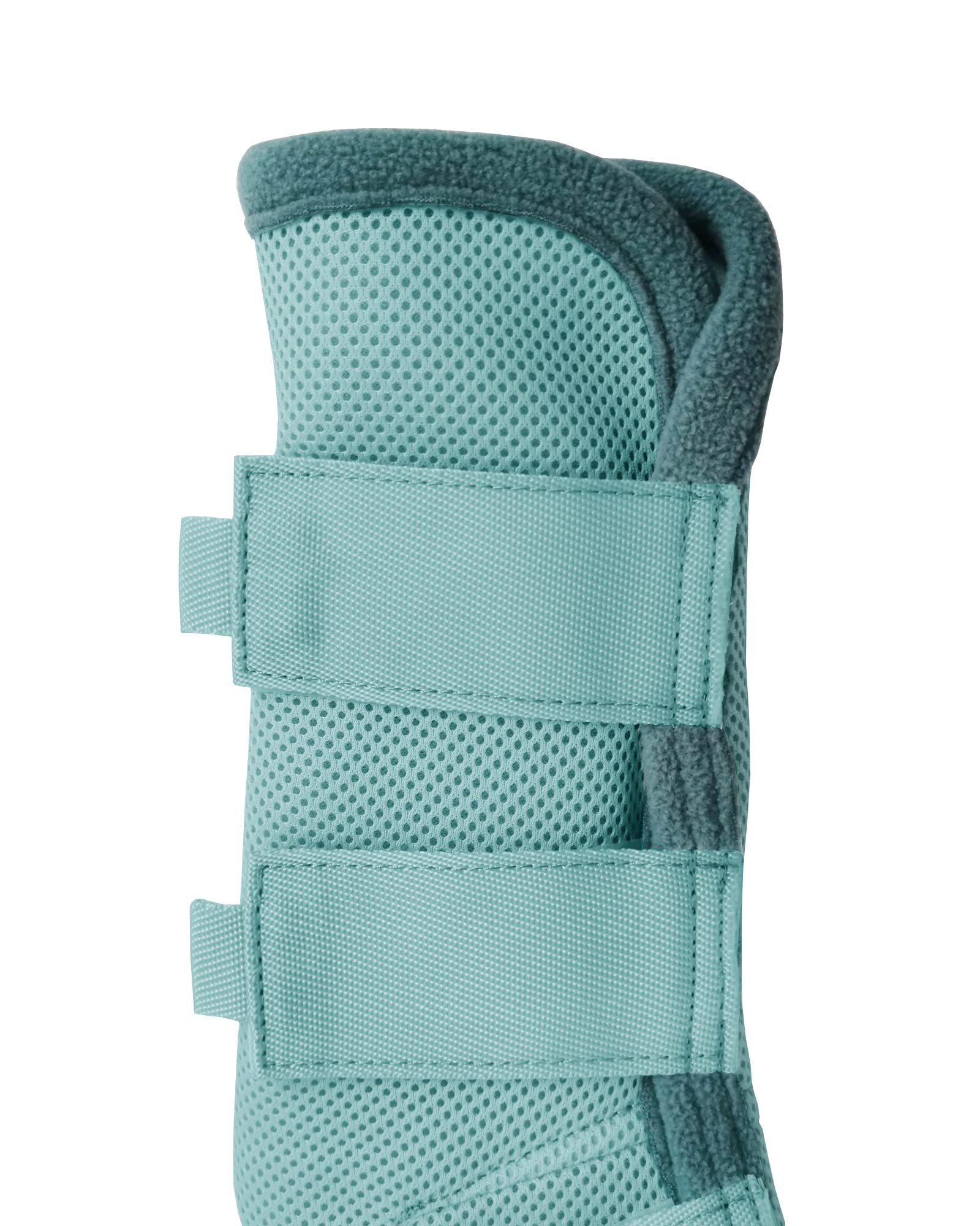 LEAFOREST Horse Fly Boots Set of 4 - Non Slip Leg Protection for Donkey Mini Pony Draft, Breathable Mesh Fly Boots for Pasture &