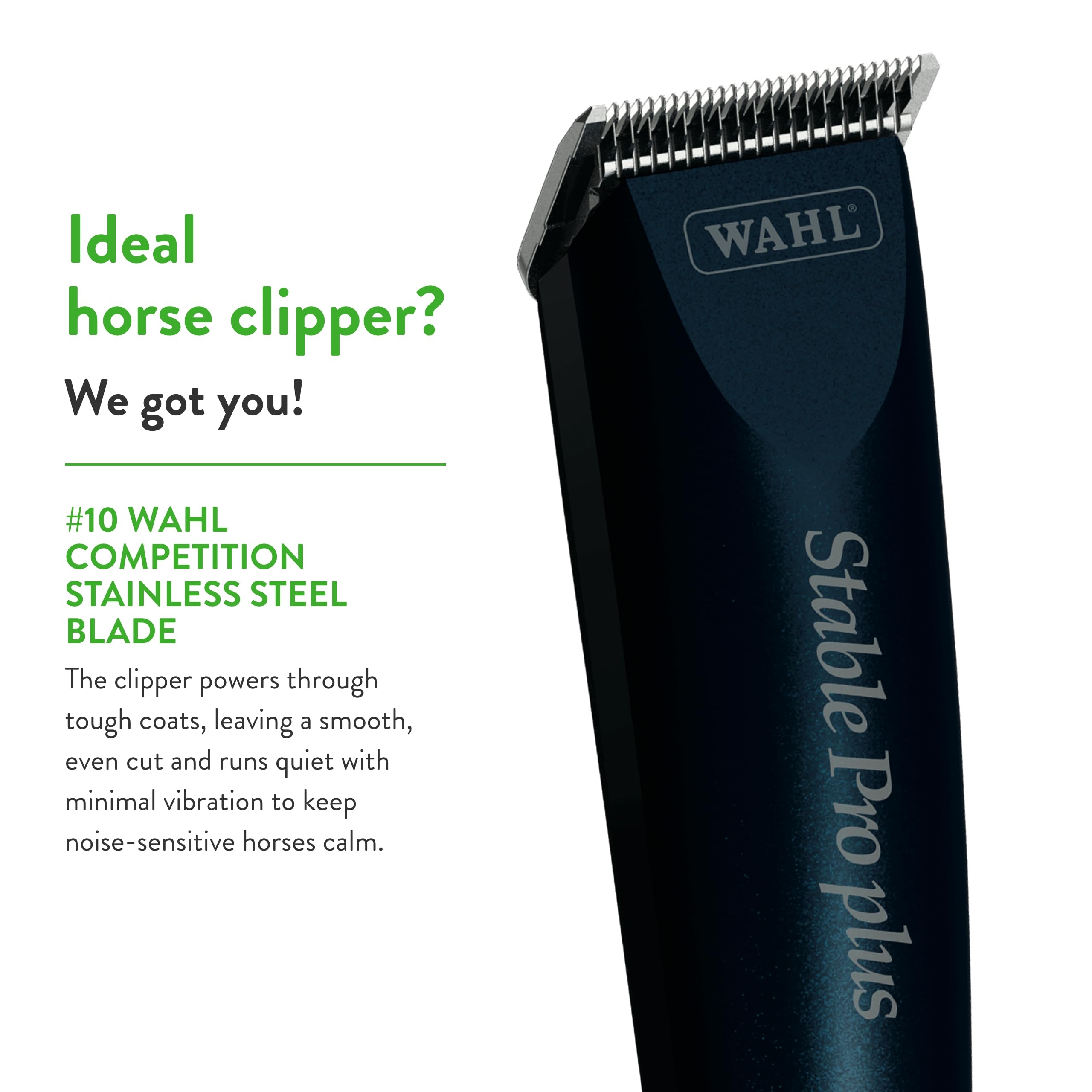 Wahl Professional Animal Stable Pro Plus Horse Clipper Kit