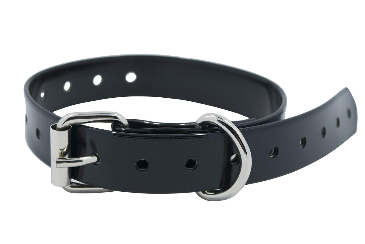 Replacement ¾” Dog Collar Strap Bands With Double Buckle Loop Training For All Brands Of Pet Shock Bark E Collars And Fences.