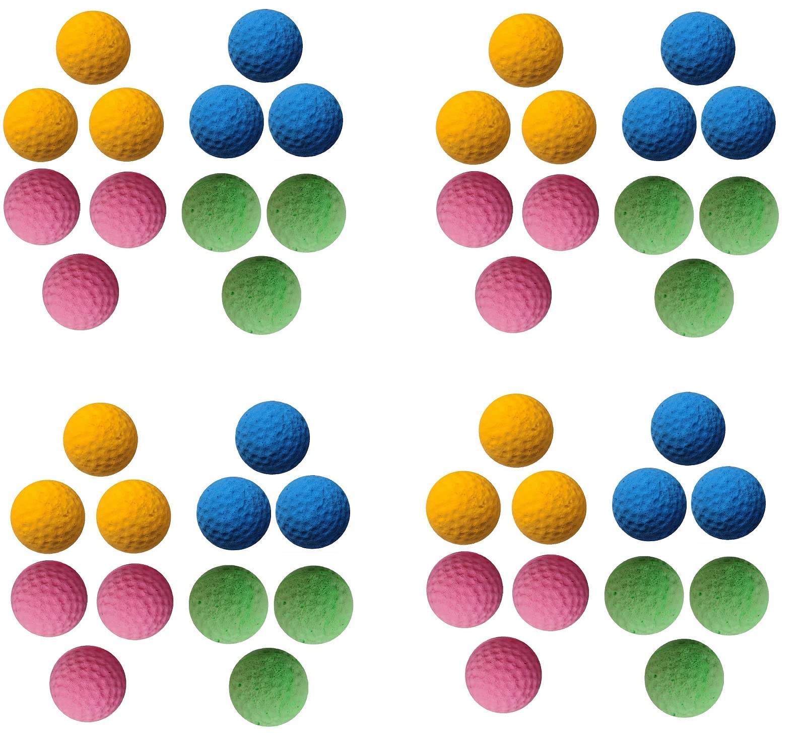 Ginfh Cat Foam Ball Cat Sponge Ball Toy Cat Soccer Ball Toy (Soccer Balls&Springs)