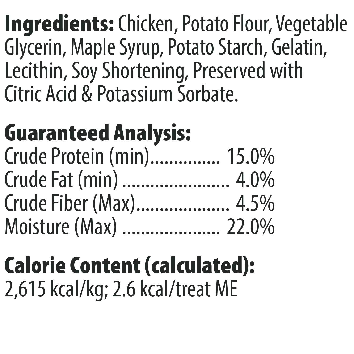 Loving Pets Houndations Chicken Training Treats Dog Treat, 4 Oz/One Size